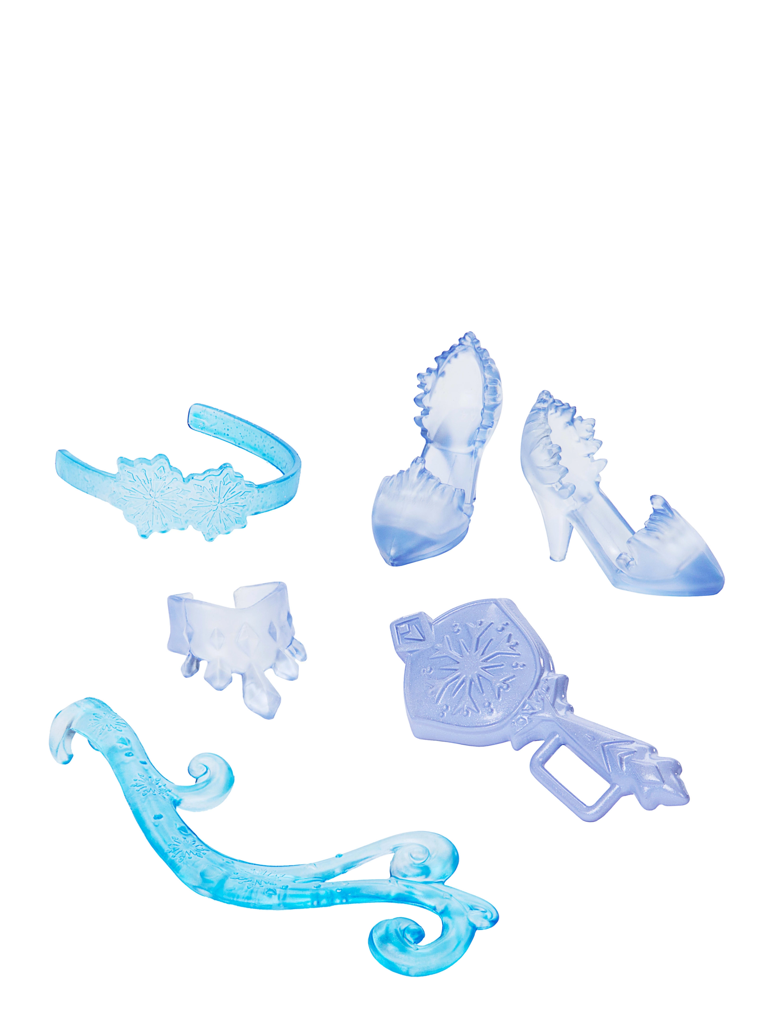 Frozen - Disney Frozen Spin & Reveal Elsa Fashion Doll & Accessories with 11 Surprises from Disney Movie - poupées - multi color - 3