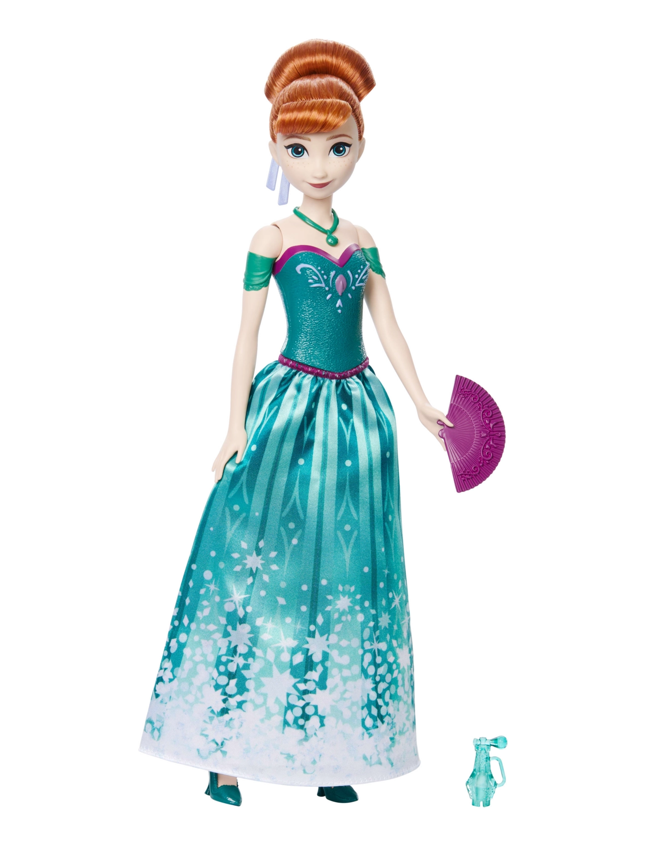 Frozen - Disney Frozen Spin & Reveal Anna Fashion Doll & Accessories with 11 Surprises from Disney Movie - poupées - multi color - 2