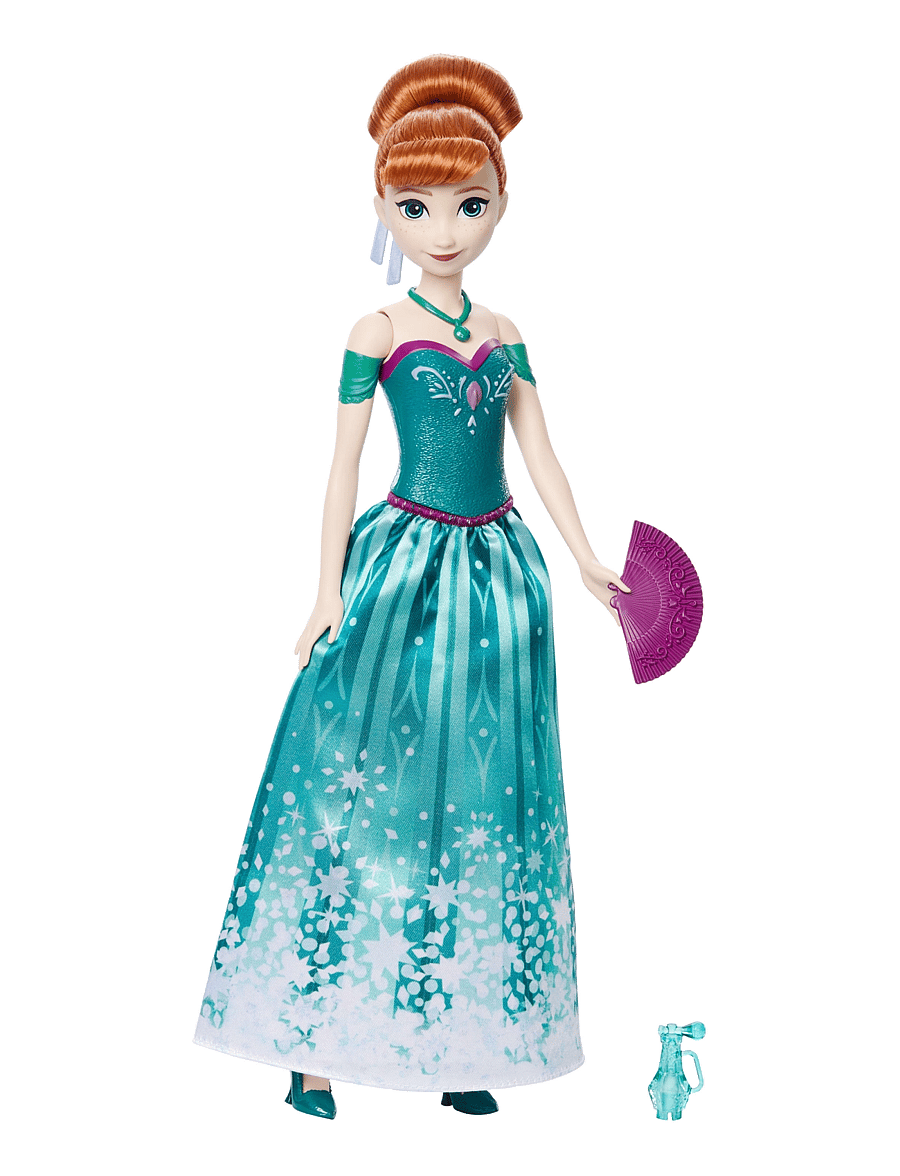 Külmunud - Disney Frozen Spin & Reveal Anna Fashion Doll & Accessories with 11 Surprises from Disney Movie - nukud - multi color - 2