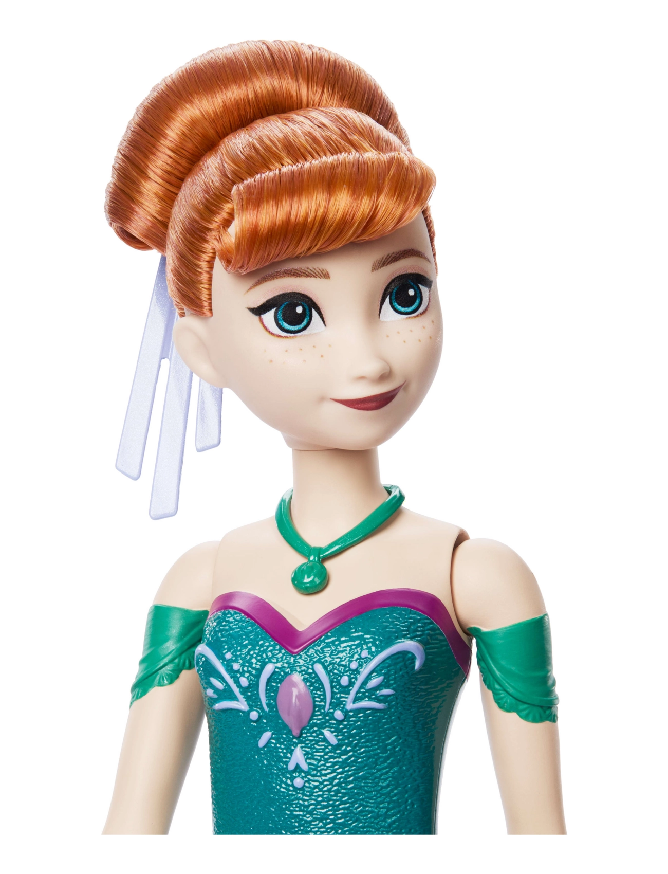 Frozen - Disney Frozen Spin & Reveal Anna Fashion Doll & Accessories with 11 Surprises from Disney Movie - poupées - multi color - 4