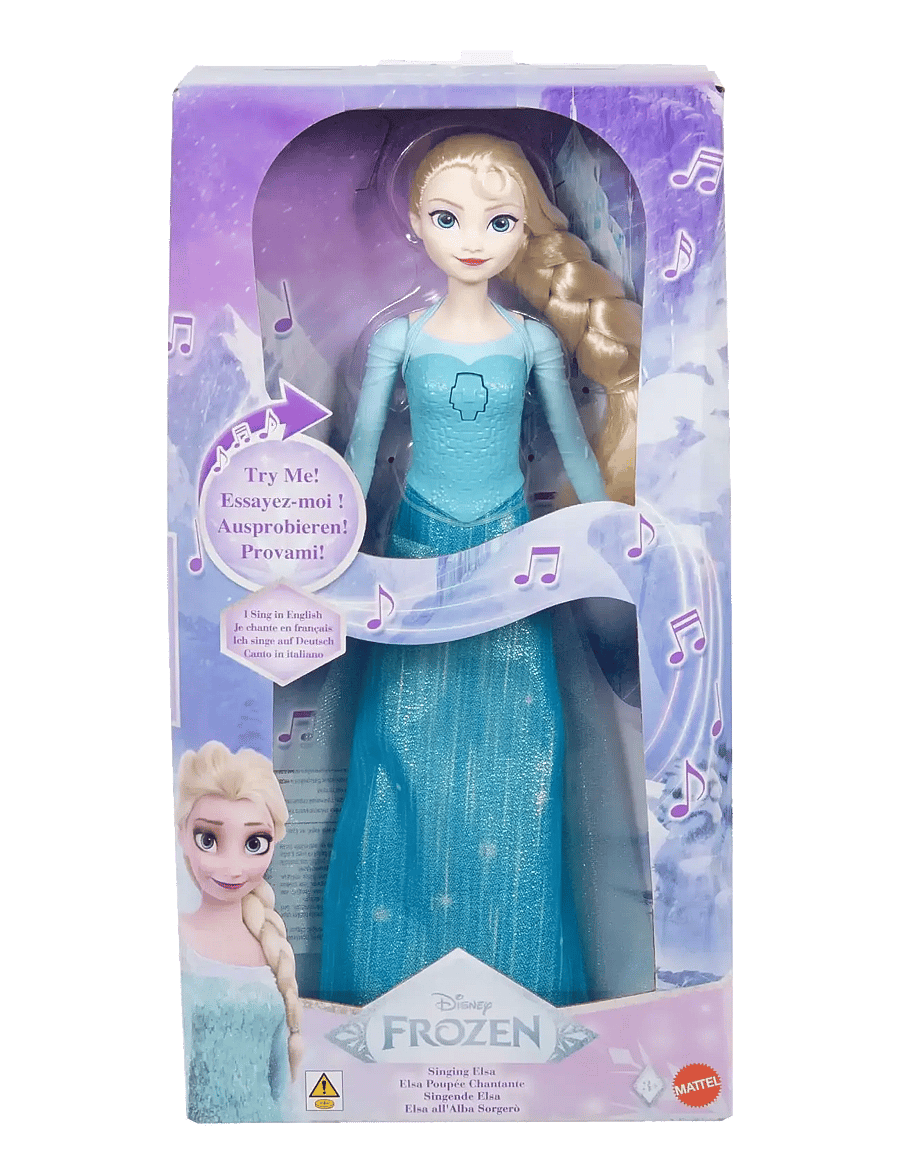 Die Eiskönigin - Disney Frozen Singing Elsa Doll Sings “Let It Go” in 4 Languages from Movie - puppen - multi color - 2