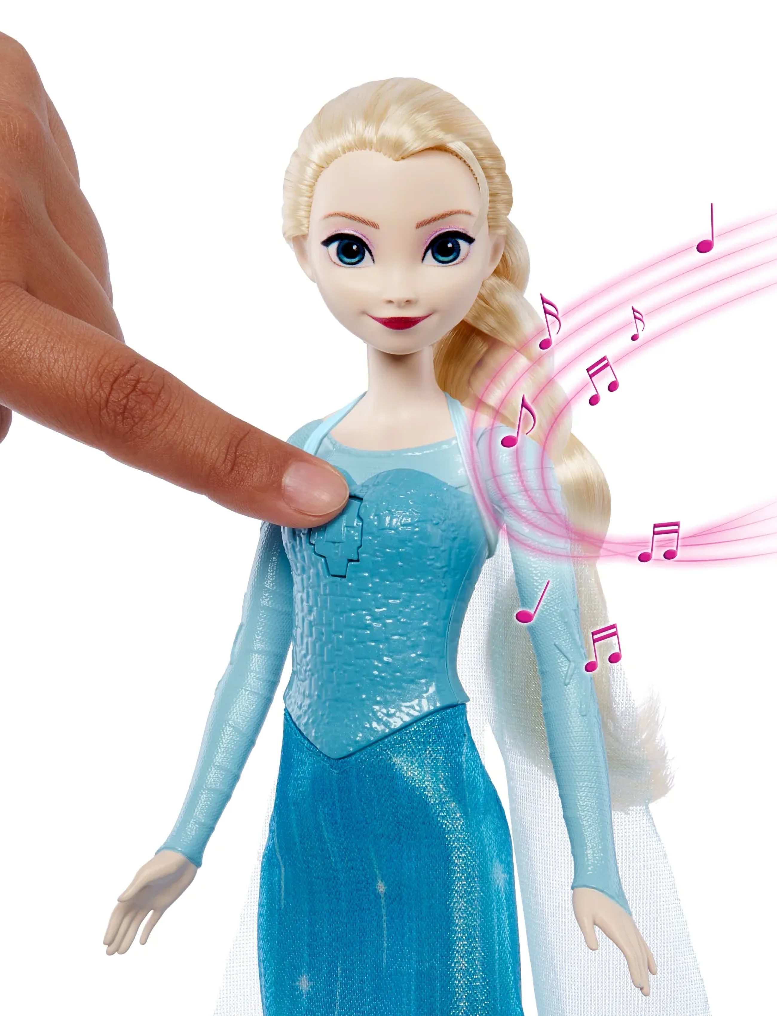 Frozen - Disney Frozen Singing Elsa Doll Sings “Let It Go” in 4 Languages from Movie - poupées - multi color - 4