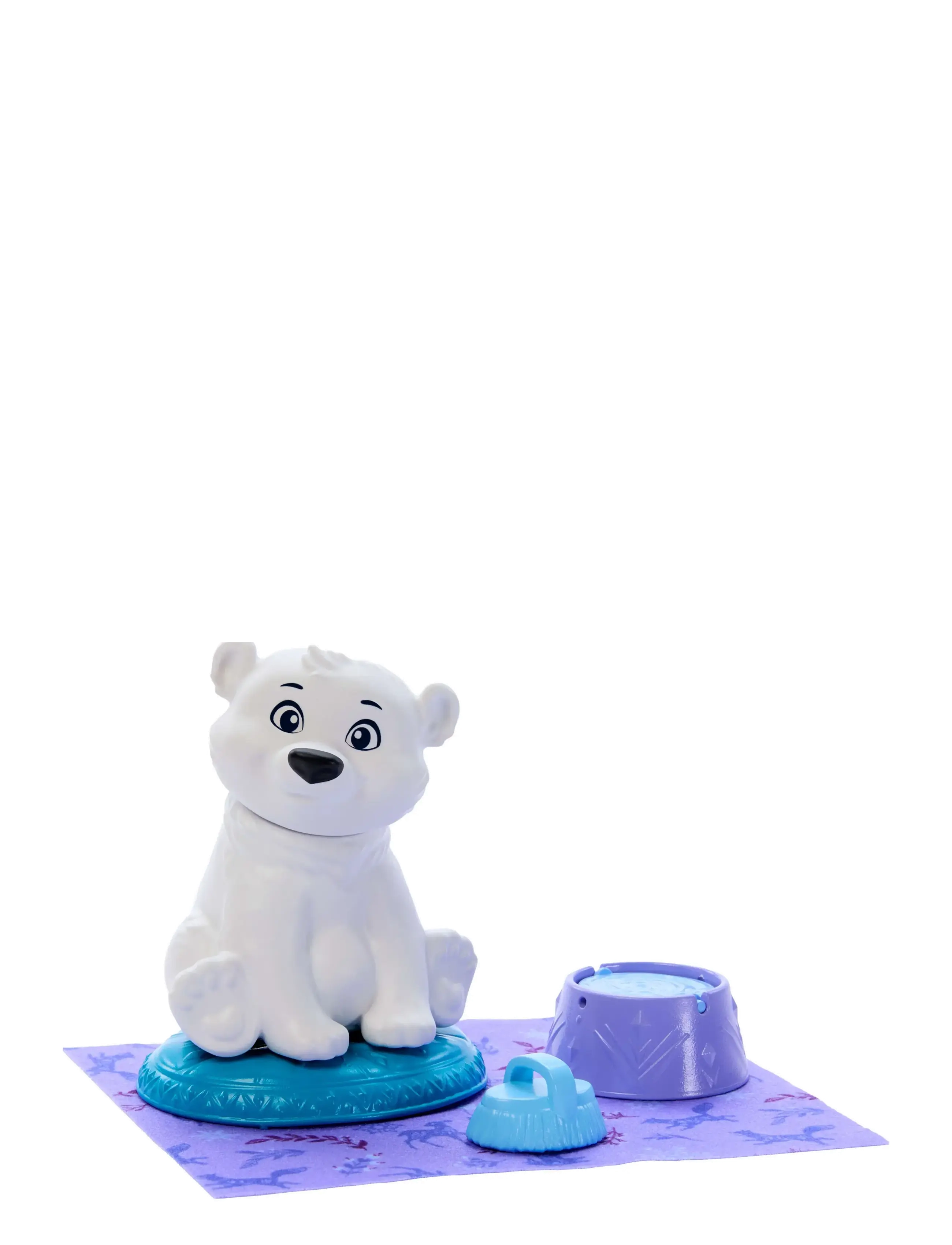Frost - Disney Frozen Elsa Fashion Doll & Polar Bear Cub Figure with 4 Nurturing Accessories - dockor - multi color - 3
