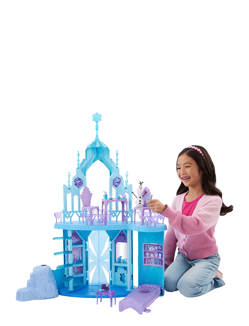 Frozen - Disney Frozen Elsa’s Frozen Ice Palace Castle Playset with Olaf, 5 Play Areas & 21 Accessories - leikkisetit - multi color - 1
