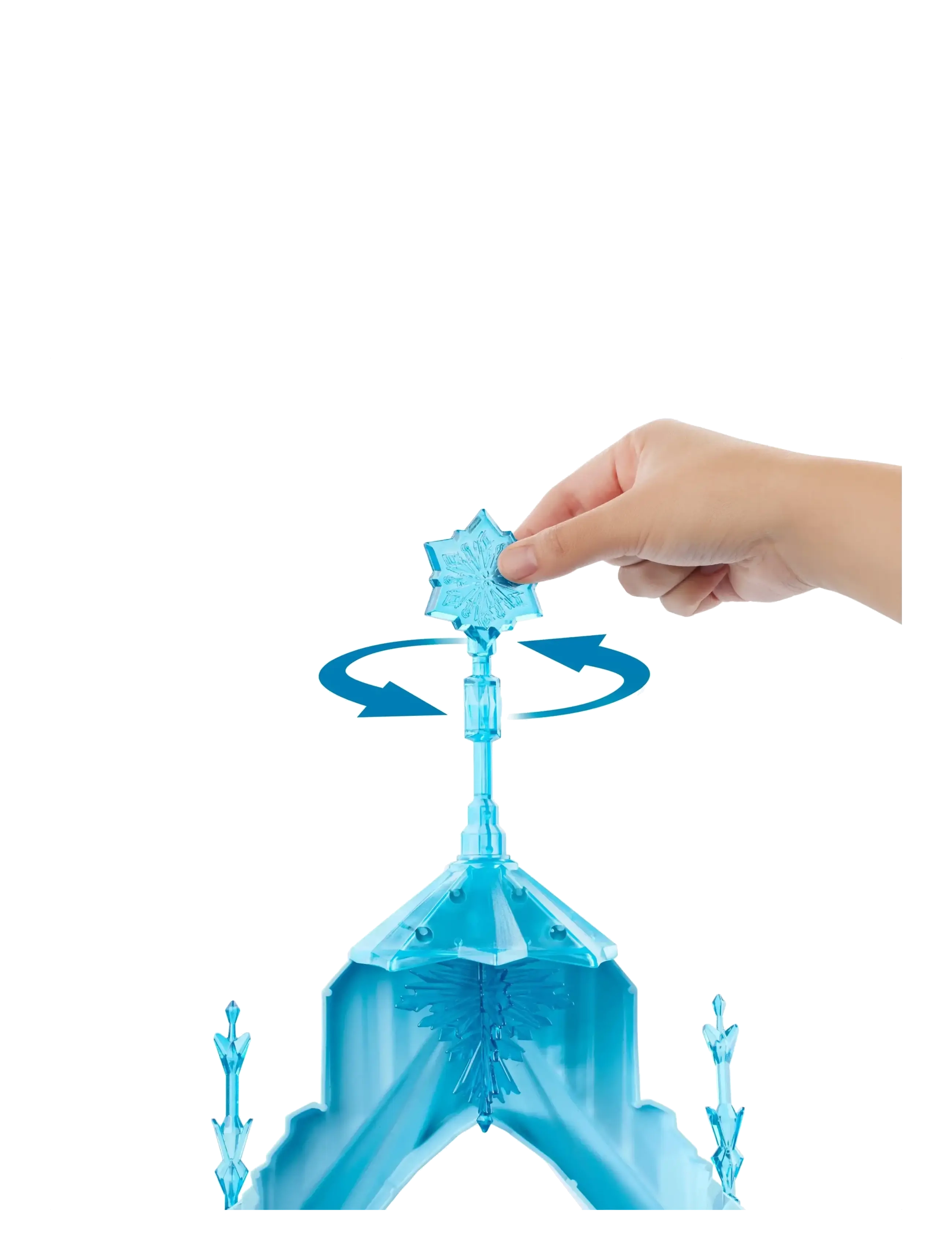 Frozen - Disney Frozen Elsa’s Frozen Ice Palace Castle Playset with Olaf, 5 Play Areas & 21 Accessories - play sets - multi color - 3