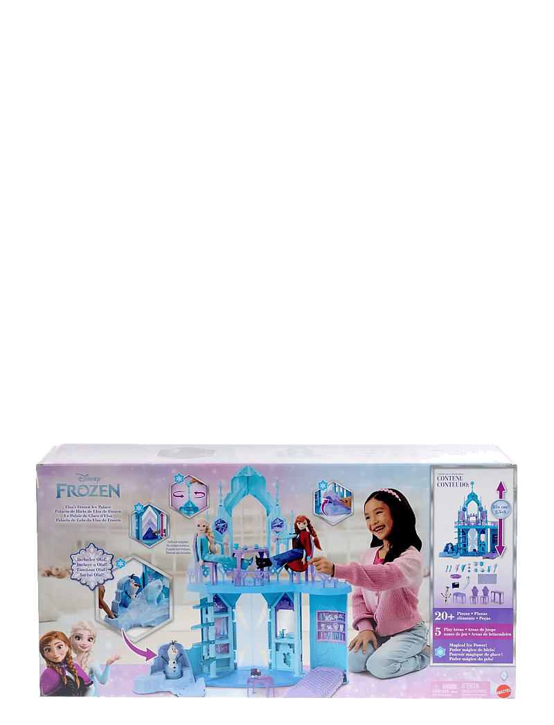 Frozen - Disney Frozen Elsa’s Frozen Ice Palace Castle Playset with Olaf, 5 Play Areas & 21 Accessories - leikkisetit - multi color - 5