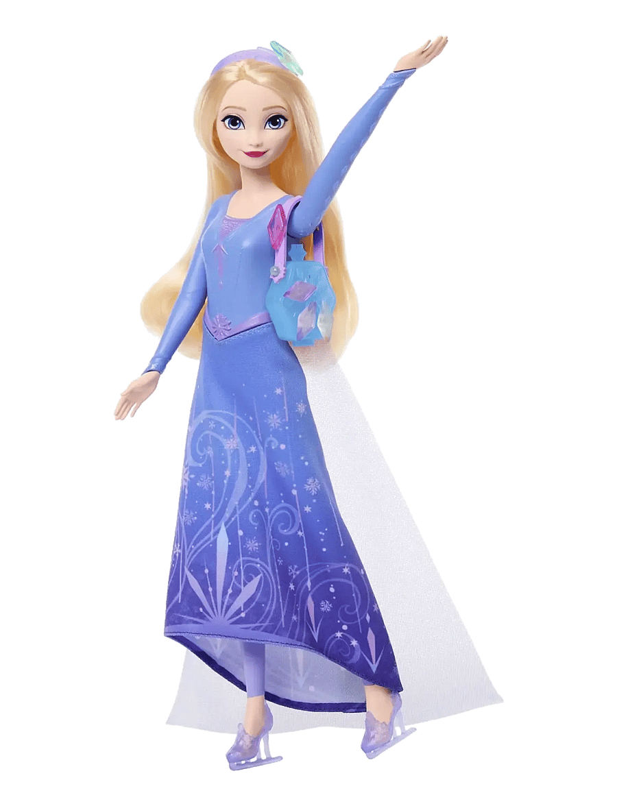 „Frozen“ - Disney Frozen Jewel Reveal Ice Skating Elsa Fashion Doll with 8 Surprises Including Gem Box & Accy - lėlės - multi color - 3