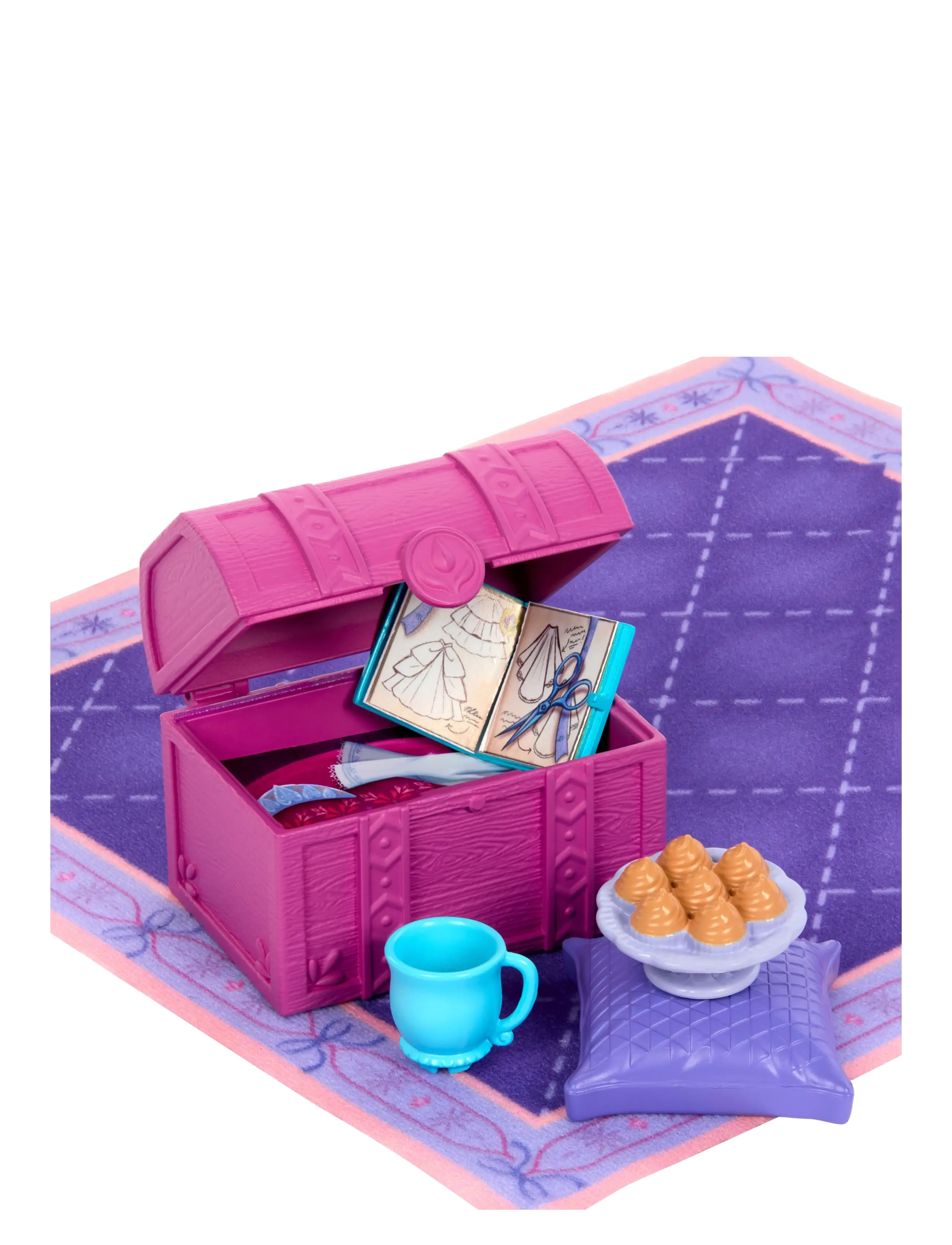 Die Eiskönigin - Disney Frozen Slumber Sister Set with Anna & Elsa Fashion Dolls, Olaf & 14 Accessories - multicolor - 4