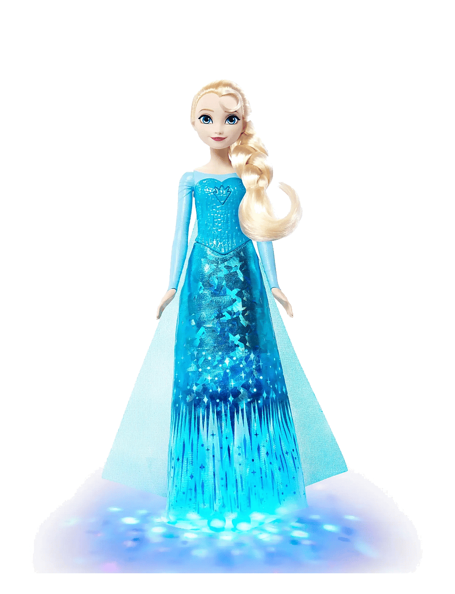 Külmunud - Disney Frozen Singing Elsa Fashion Doll with Lights & Music, Sings “Let It Go” in 4 Languages - multicolor - 1