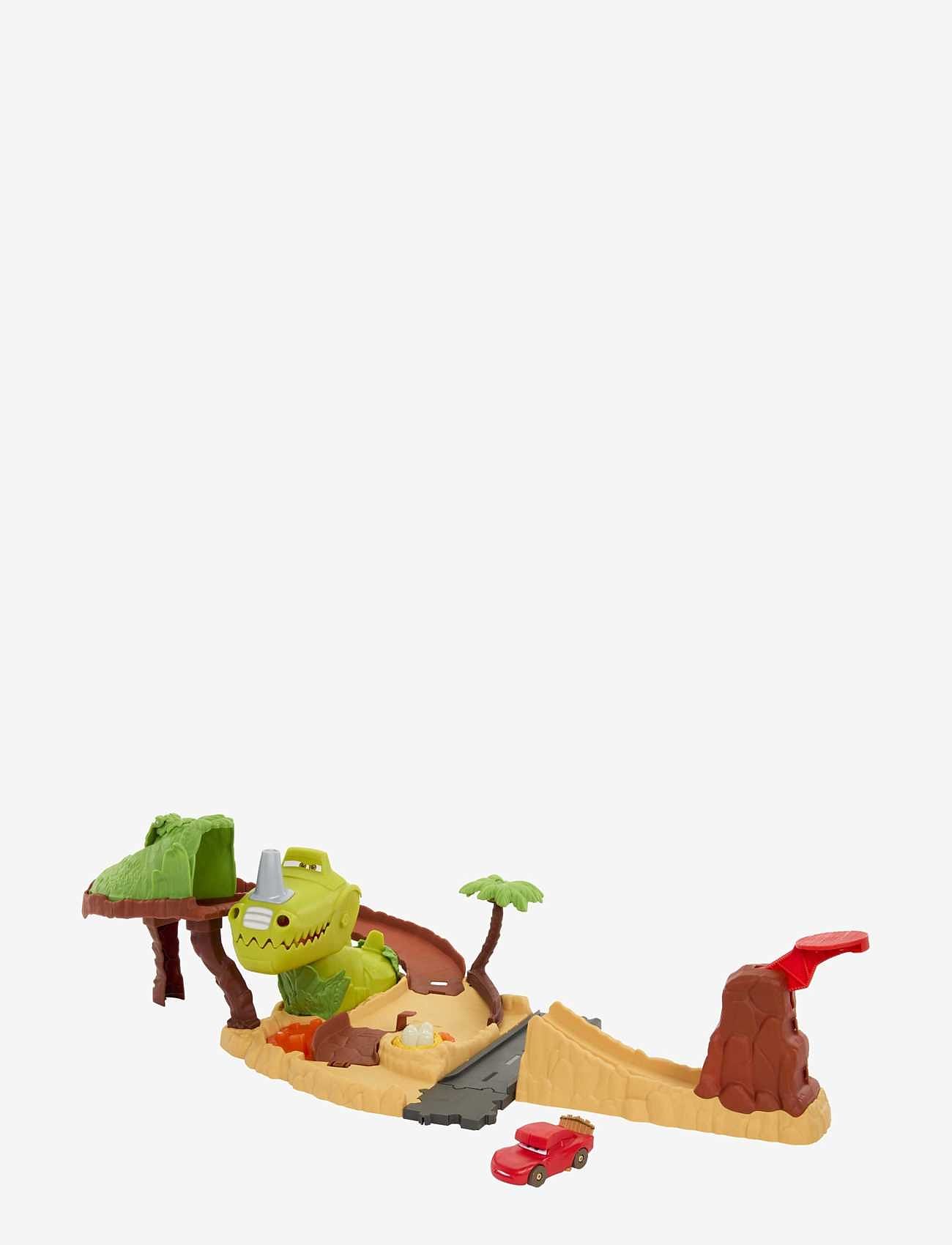 Disney Pixar Cars - Disney Pixar Cars Disney and Pixar Cars On the Road Dino Playground Playset - bilbaner - multi color - 0