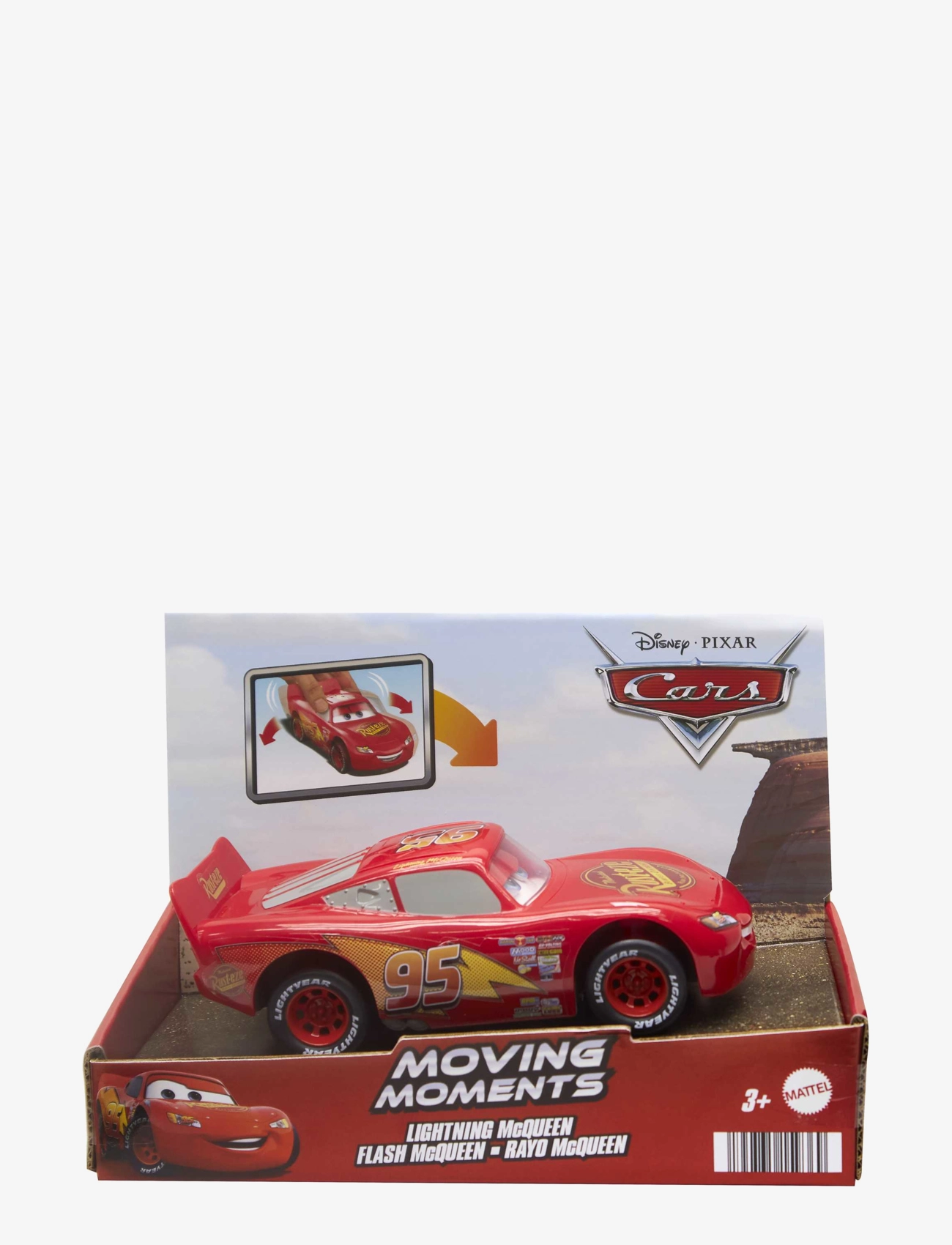 Disney Pixar Cars - Disney Pixar Cars Disney and Pixar Cars Moving Moments Lightning McQueen - multi color - 4