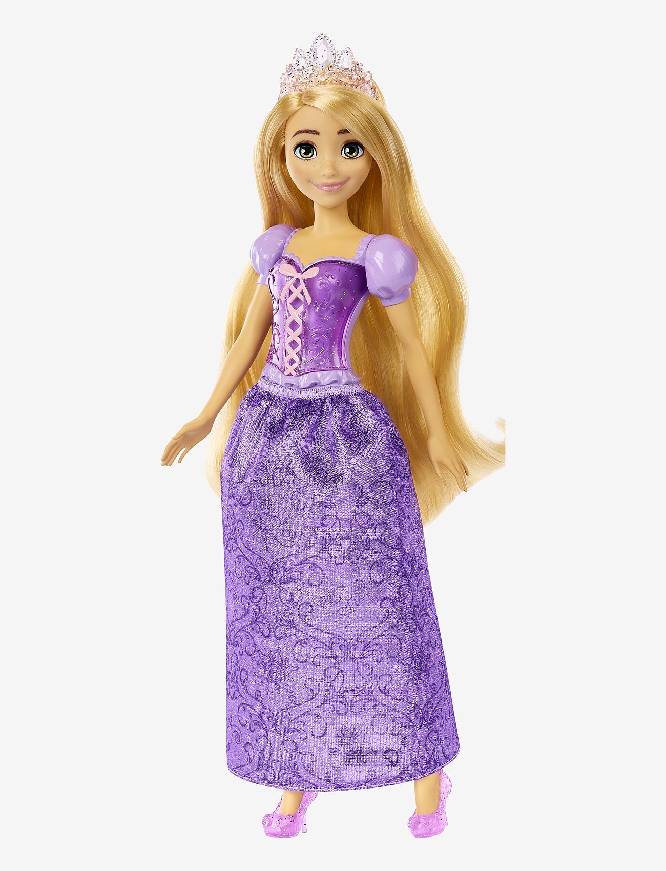Disney Princess - Disney Princess Rapunzel Doll with Sparkling Fashion & Accessories, Inspired by Disney Tangled Movie - dockor - multi color - 1