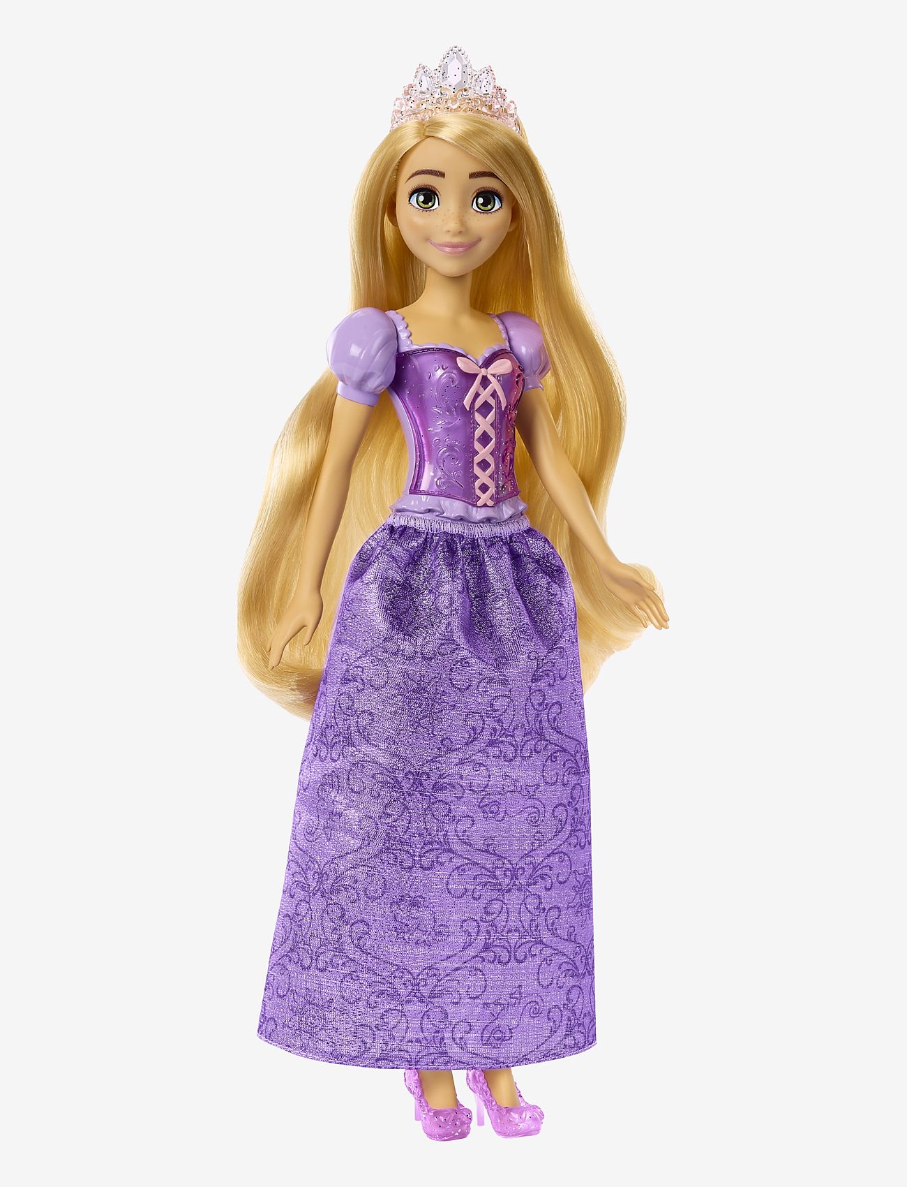 Disney Princess - Disney Princess Rapunzel Doll with Sparkling Fashion & Accessories, Inspired by Disney Tangled Movie - dockor - multi color - 2