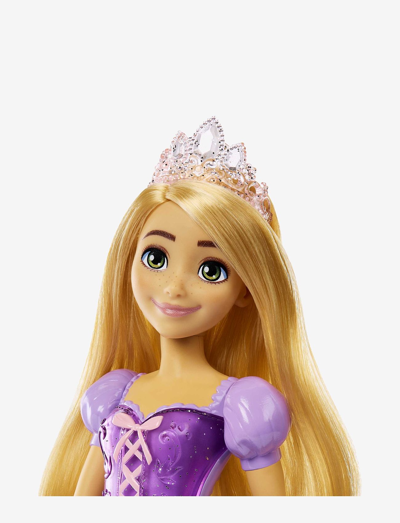 Disney Princess - Disney Princess Rapunzel Doll with Sparkling Fashion & Accessories, Inspired by Disney Tangled Movie - dockor - multi color - 3