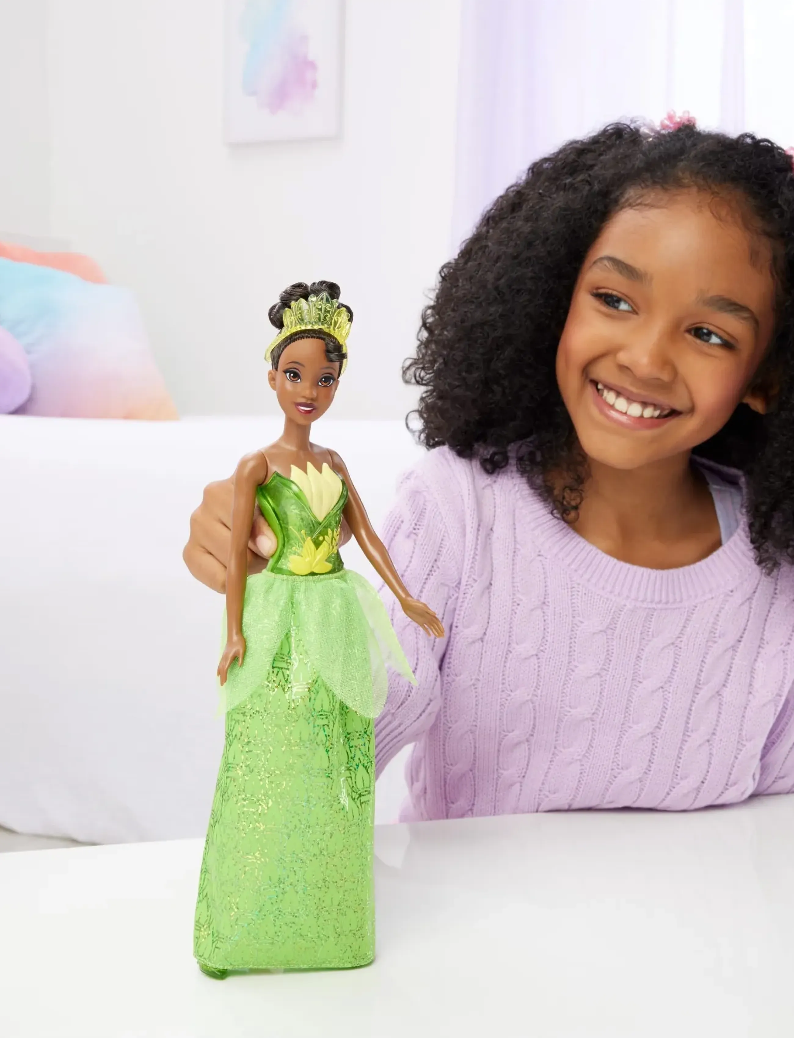 Disney Princess - Disney Princess Tiana Doll with Sparkling Fashion & Accessories, Inspired by The Princess & the Frog - madalaimad hinnad - multi color - 2