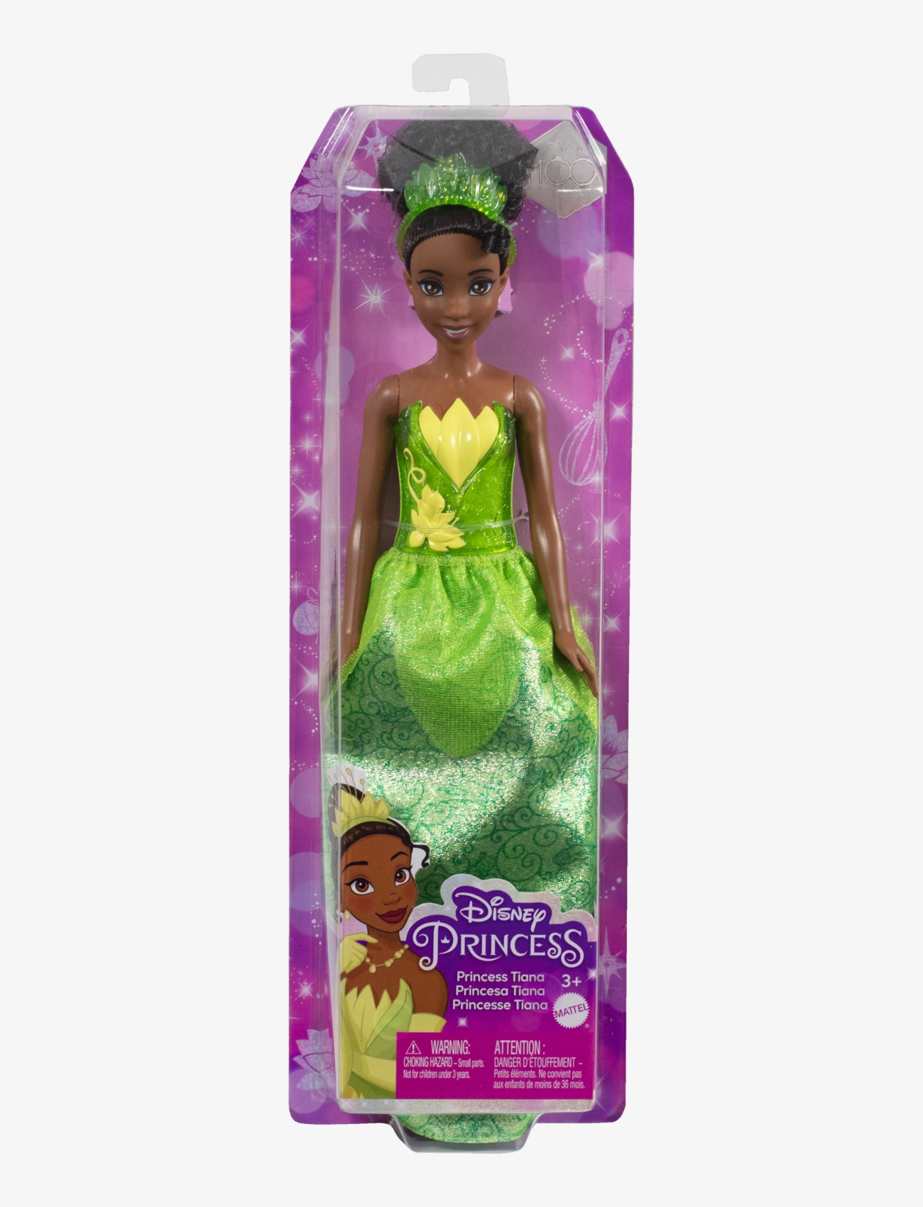 Disney Princess - Disney Princess Tiana Doll with Sparkling Fashion & Accessories, Inspired by The Princess & the Frog - laveste priser - multi color - 5
