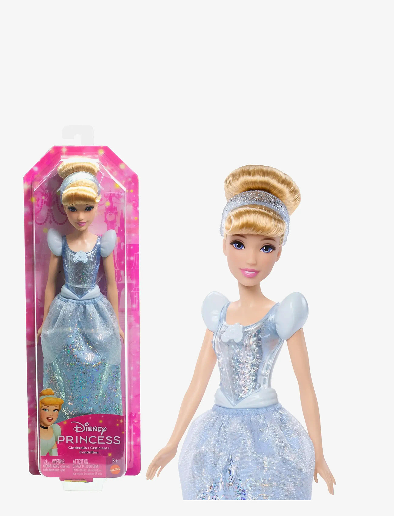Disney Princess - Disney Princess Cinderella Doll with Sparkling Fashion & Accessories, Inspired by Disney Movie - puppen - multi color - 1