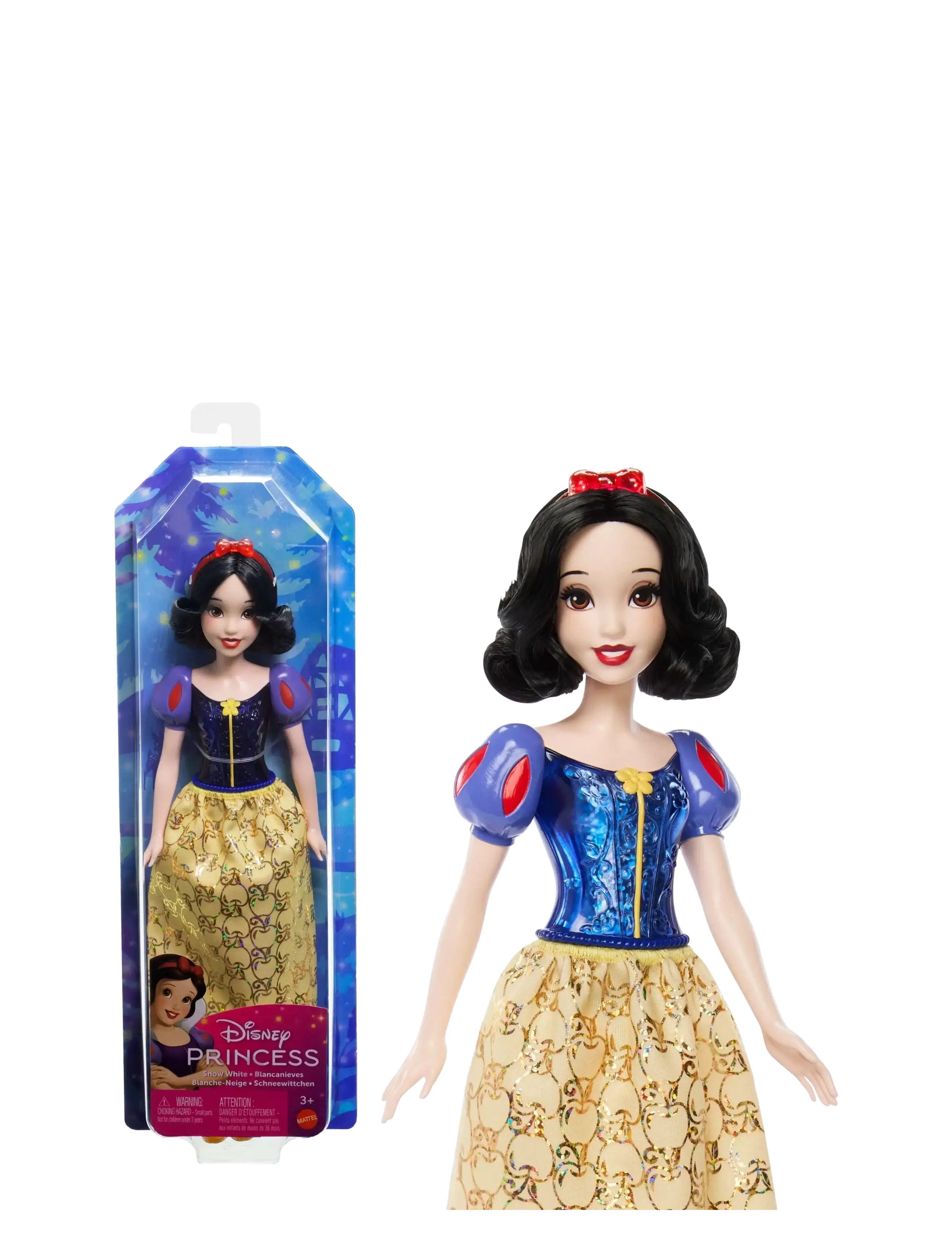 Disney Princess Disney Princess Snow White Doll with Sparkling Fashion & Accessories, Inspired by Disney Movie - 4 for 3 - MULTI COLOR / multi