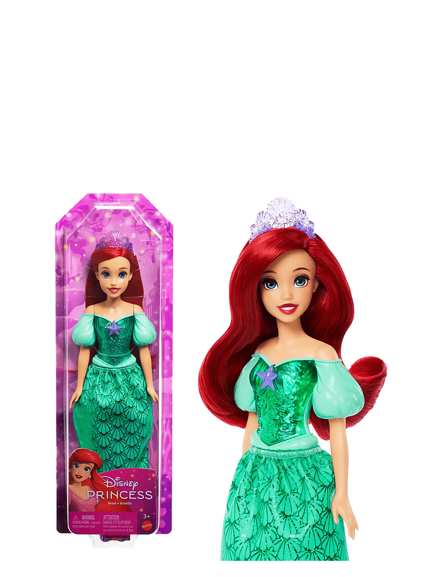 Disney Princess - Disney Princess Ariel Doll with Sparkling Fashion & Accessories, Inspired by The Little Mermaid - puppen - multi color - 1