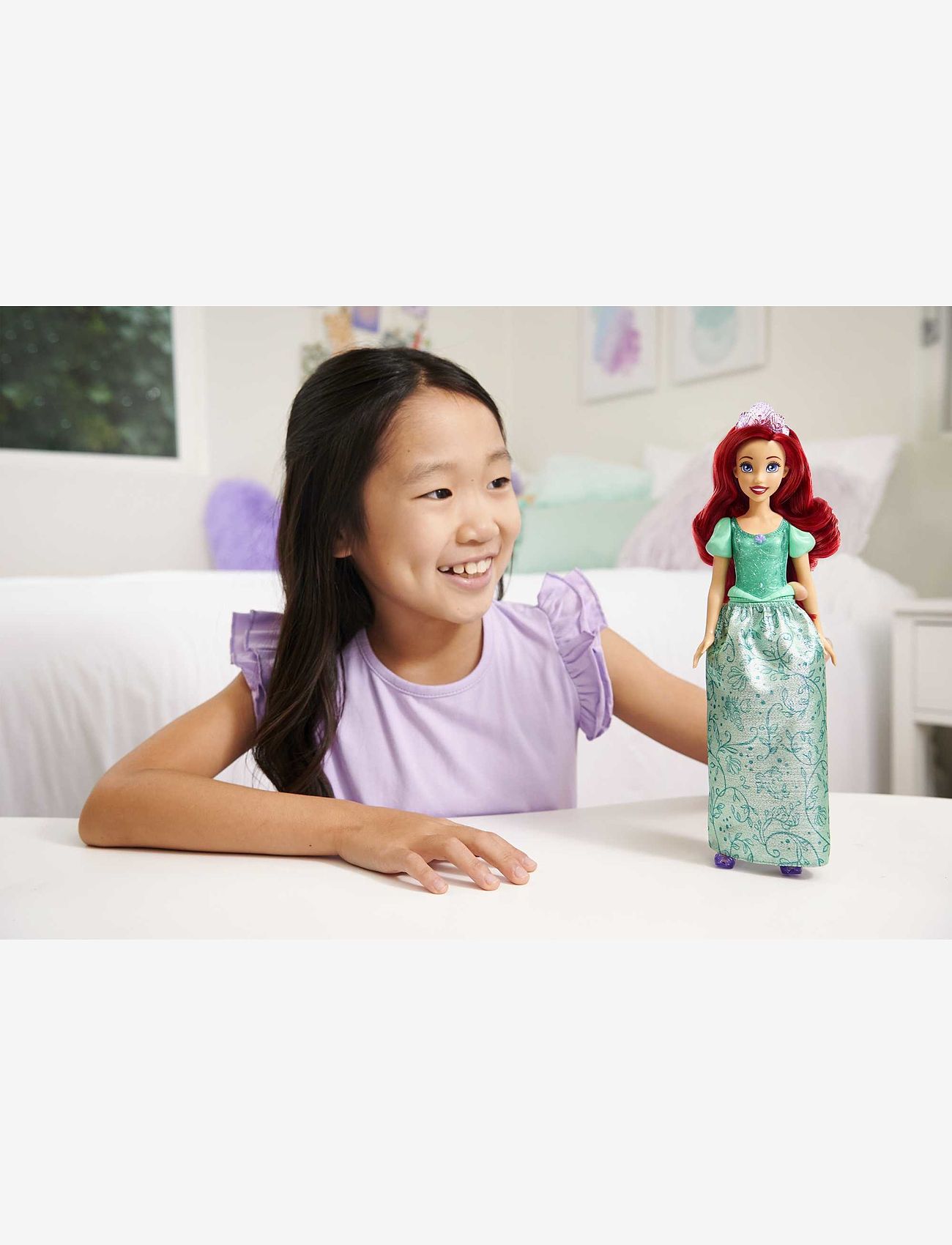 Disney Princess - Disney Princess Ariel Doll with Sparkling Fashion & Accessories, Inspired by The Little Mermaid - dukker - multi color - 2