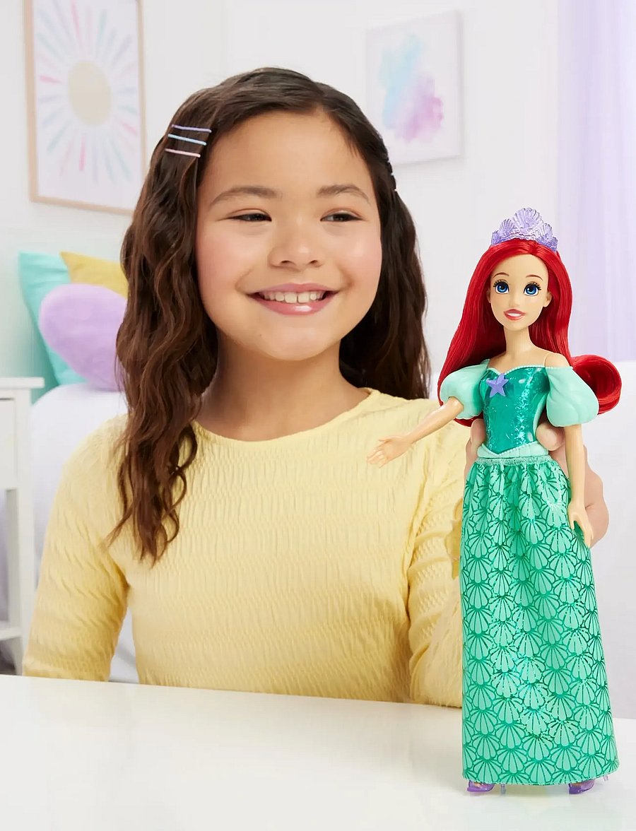Disney Princess - Disney Princess Ariel Doll with Sparkling Fashion & Accessories, Inspired by The Little Mermaid - puppen - multi color - 0