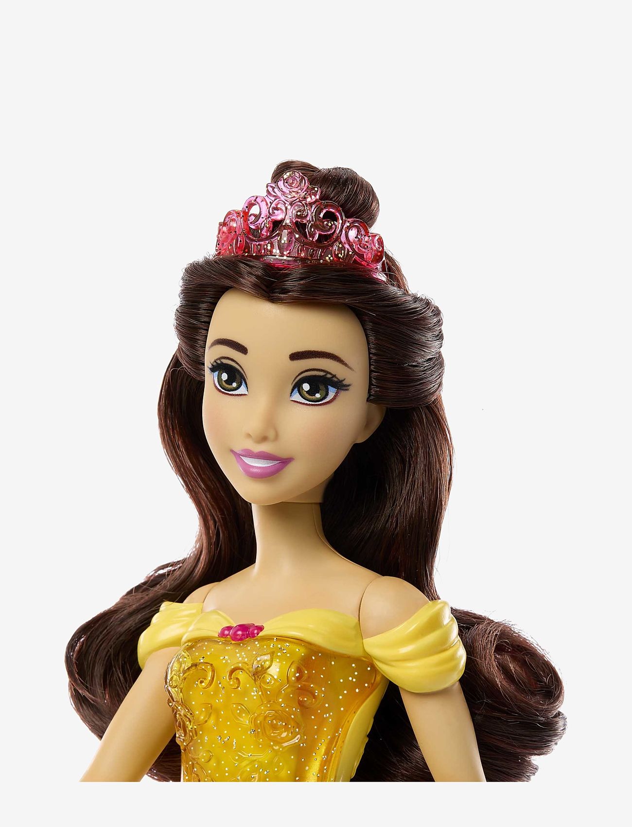Disney Princess - Disney Princess Belle Doll with Sparkling Fashion & Accessories, Inspired by Beauty & the Beast - dockor - multi color - 2