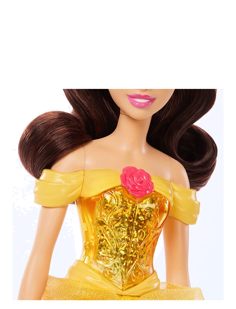 Disney Princess - Disney Princess Belle Doll with Sparkling Fashion & Accessories, Inspired by Beauty & the Beast - dolls - multi color - 4