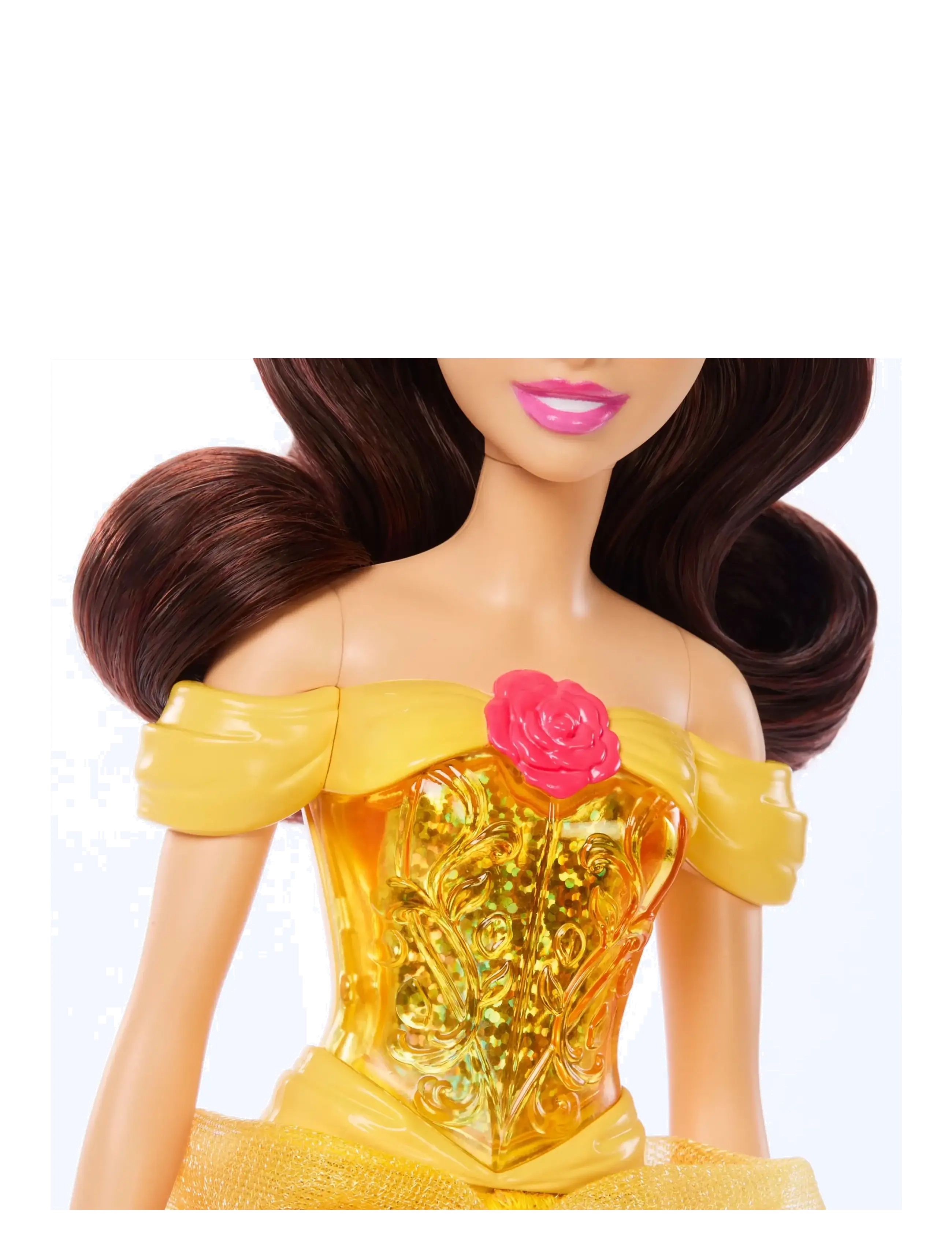 Disney Princess - Disney Princess Belle Doll with Sparkling Fashion & Accessories, Inspired by Beauty & the Beast - puppen - multi color - 4