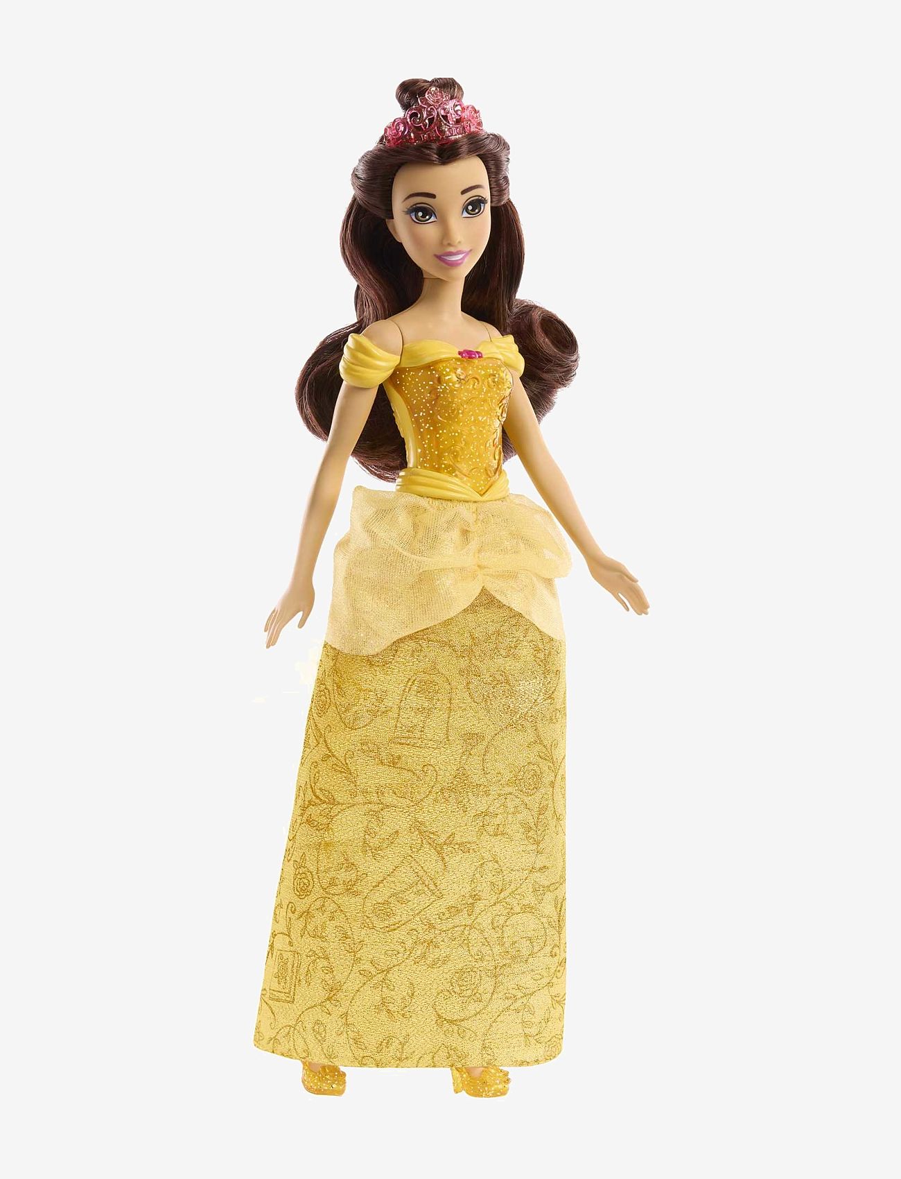 Disney Princess - Disney Princess Belle Doll with Sparkling Fashion & Accessories, Inspired by Beauty & the Beast - dockor - multi color - 5