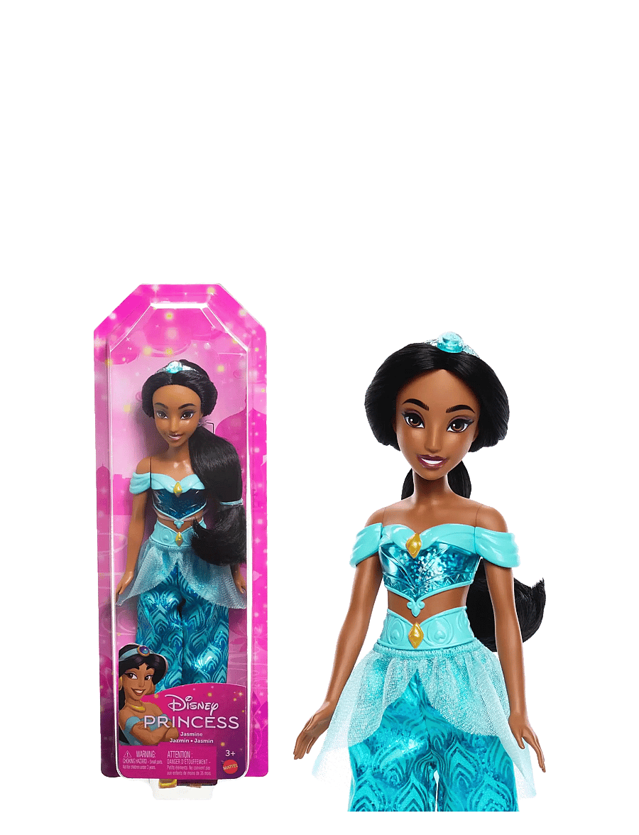 Disney Princess - Disney Princess Jasmine Doll with Sparkling Fashion & Accessories, Inspired by Aladdin Movie - puppen - multi color - 1