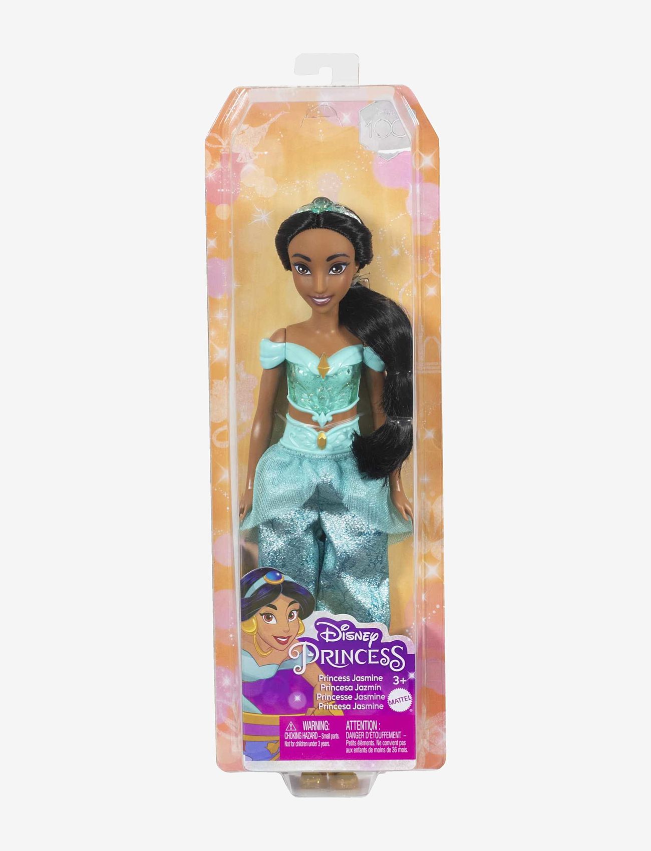 Disney Princess - Disney Princess Jasmine Doll with Sparkling Fashion & Accessories, Inspired by Aladdin Movie - dúkkur - multi color - 5