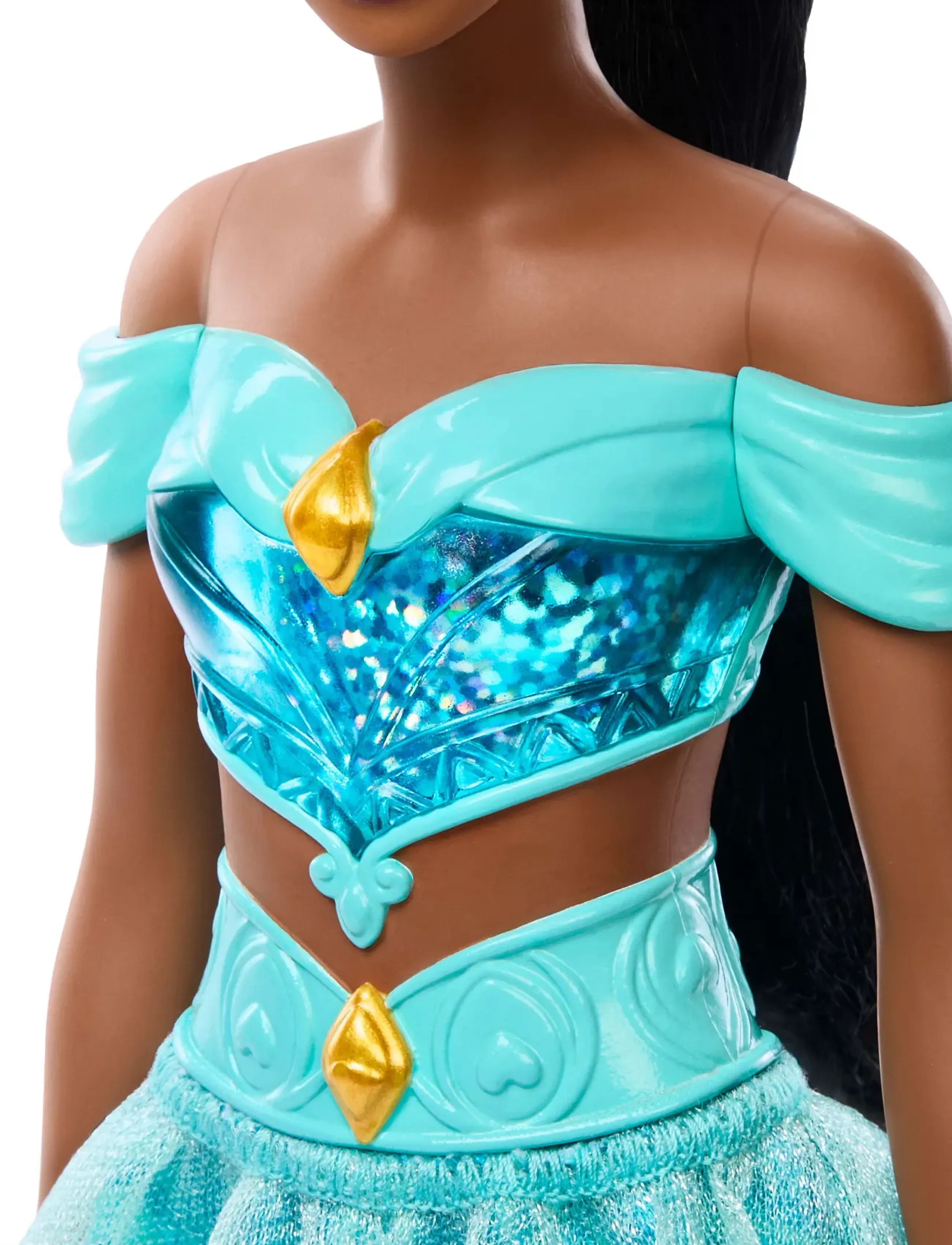 Disney Princess - Disney Princess Jasmine Doll with Sparkling Fashion & Accessories, Inspired by Aladdin Movie - puppen - multi color - 4