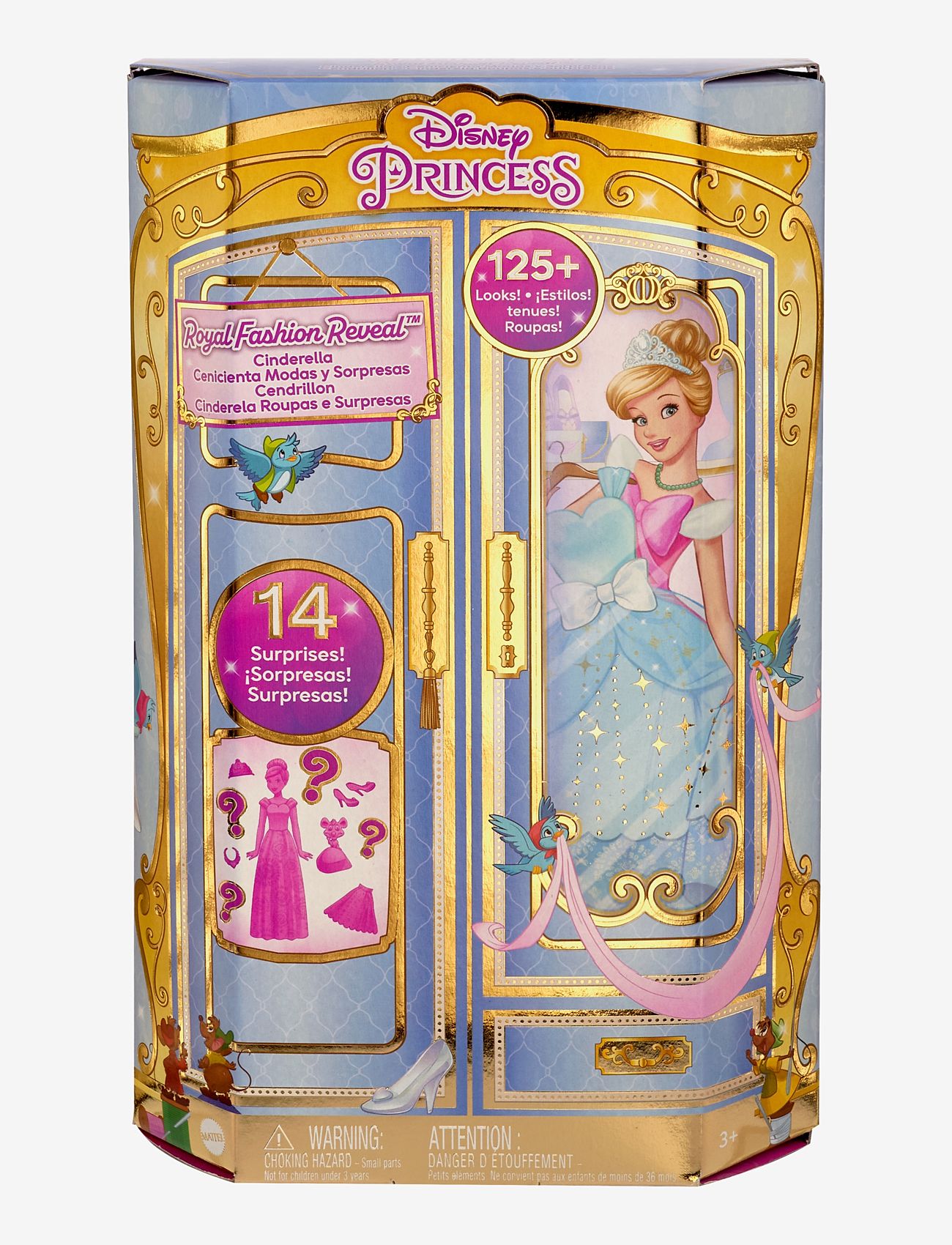 Disney Princess - Disney Princess ROYAL FASHION REVEAL Cinderella Doll - puppen - multi color - 5