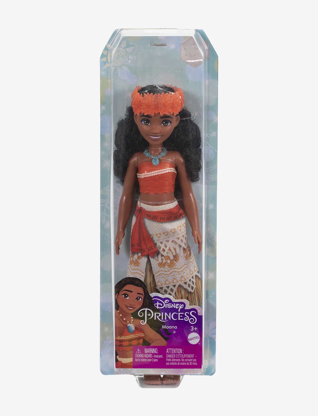 Disney Princess - Disney Princess Moana Doll with Sparkling Fashion & Accessories, Inspired by Disney Movie - dukker - multi color - 5