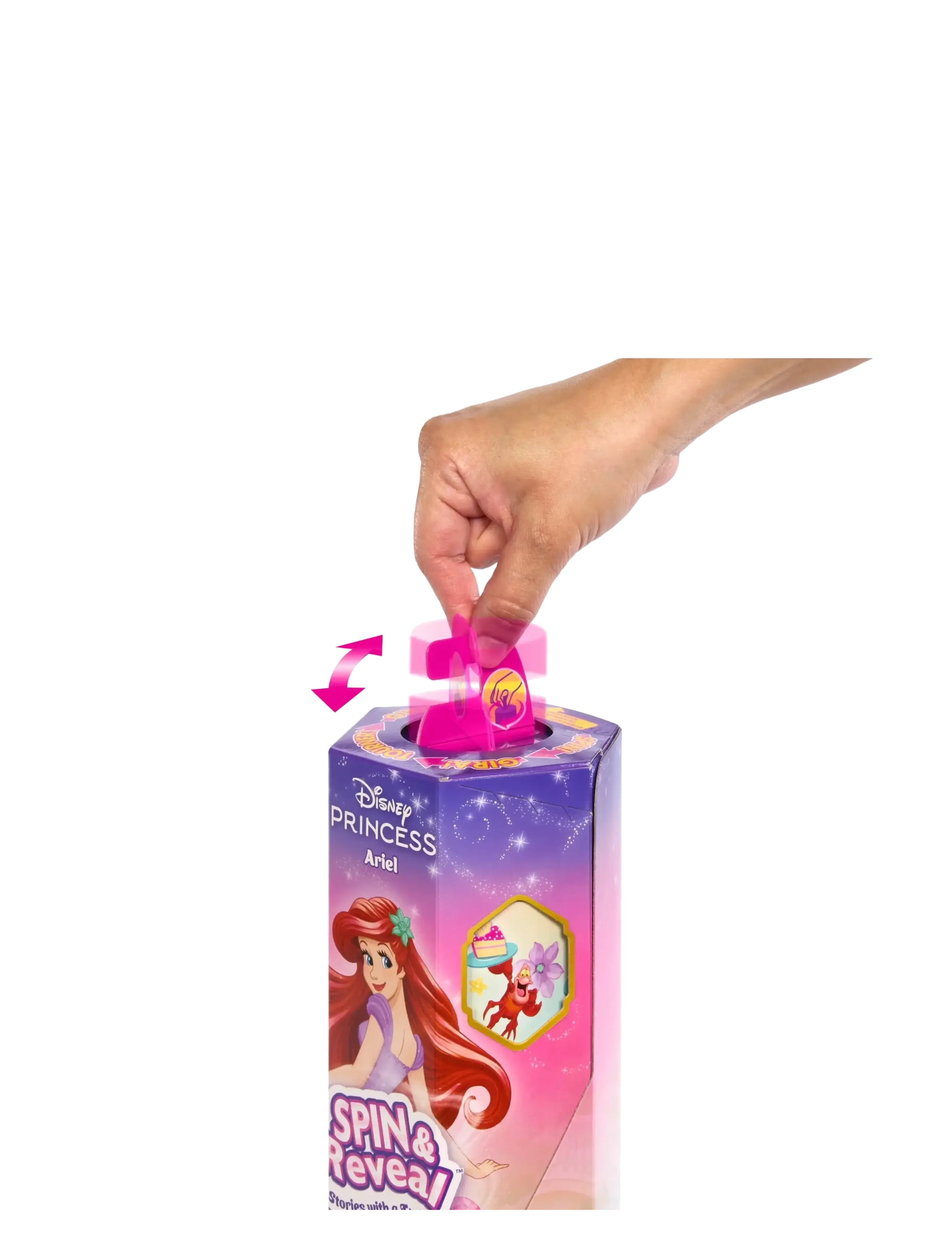 Disney Princess - Disney Princess Spin & Reveal Rapunzel Fashion Doll & Accessories with 11 Surprises - dukker - multicolor - 2