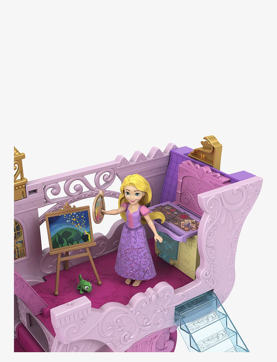 Disney Princess - Disney Princess Carriage to Castle Transforming Playset with Aurora Small Doll, 4 Figures & 3 Levels - spiel-sets - multicolor - 5