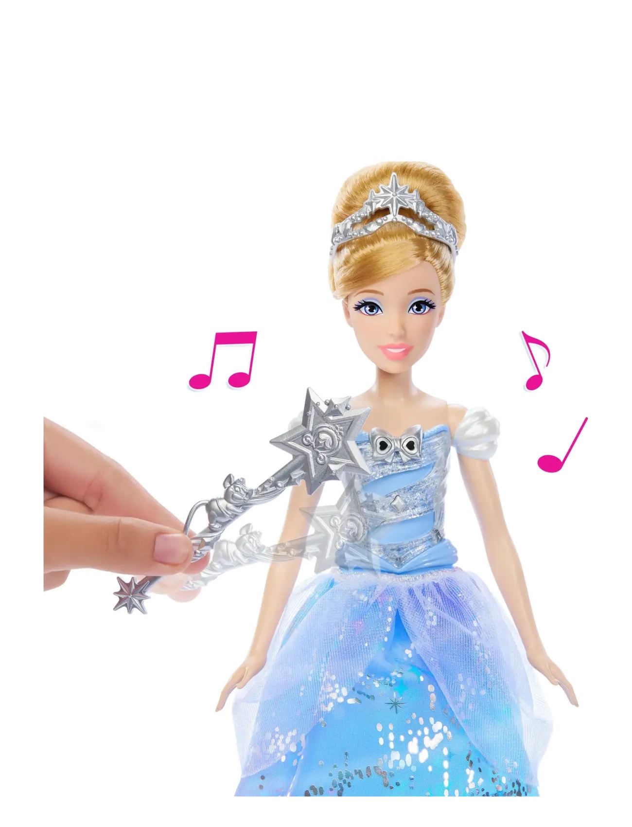 Disney Princess - Disney Princess Enchanted Ballgown Cinderella Fashion Doll with Lights & Sounds, Inspired by Movie - dockor - multi color - 2