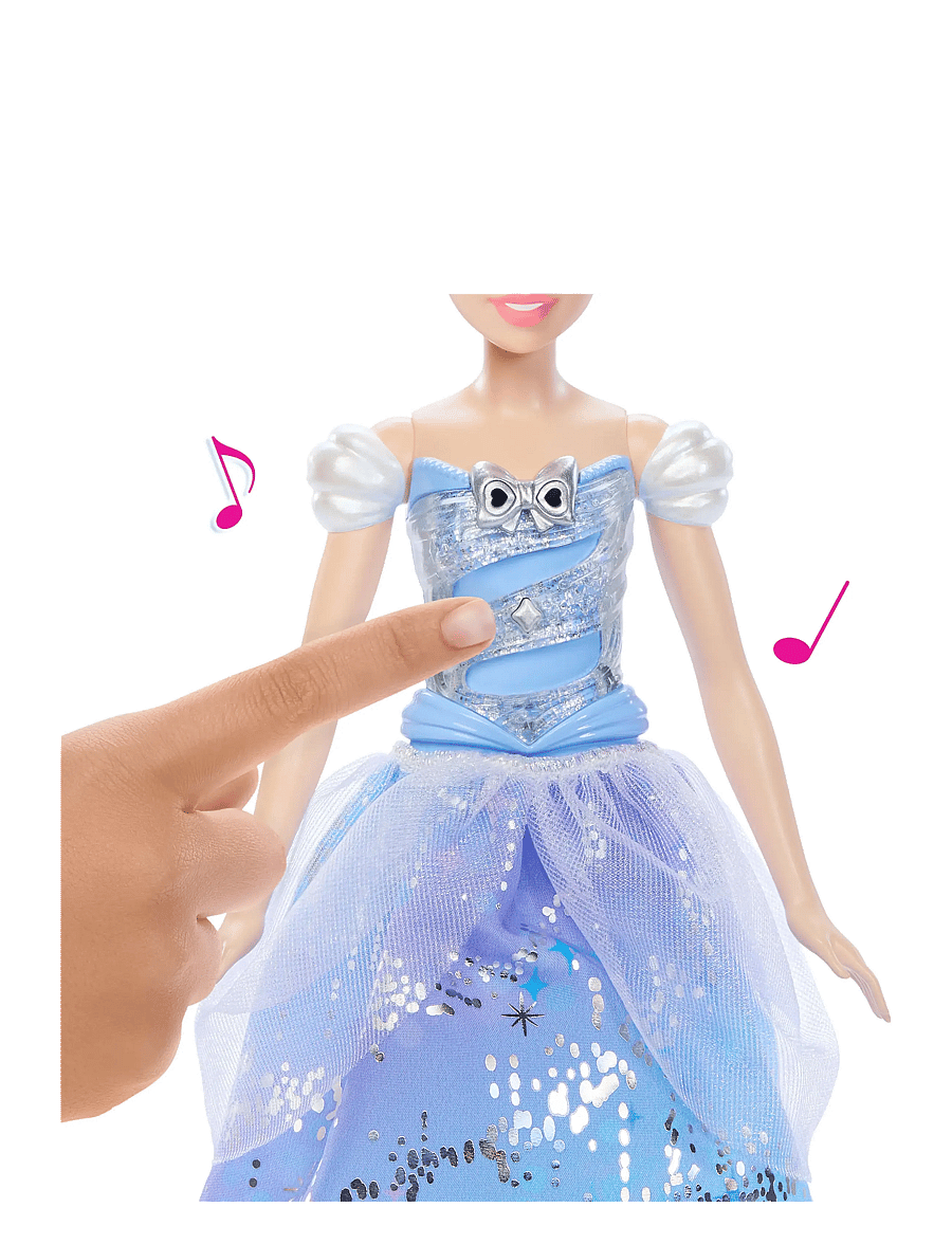 Disney Princess - Disney Princess Enchanted Ballgown Cinderella Fashion Doll with Lights & Sounds, Inspired by Movie - die niedrigsten preise - multi color - 2