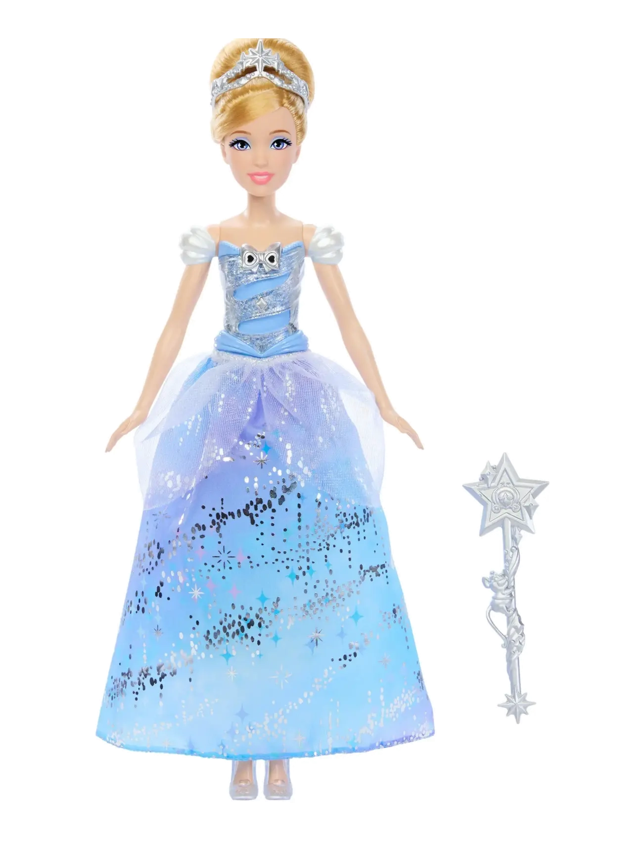 Disney Princess - Disney Princess Enchanted Ballgown Cinderella Fashion Doll with Lights & Sounds, Inspired by Movie - dockor - multi color - 5
