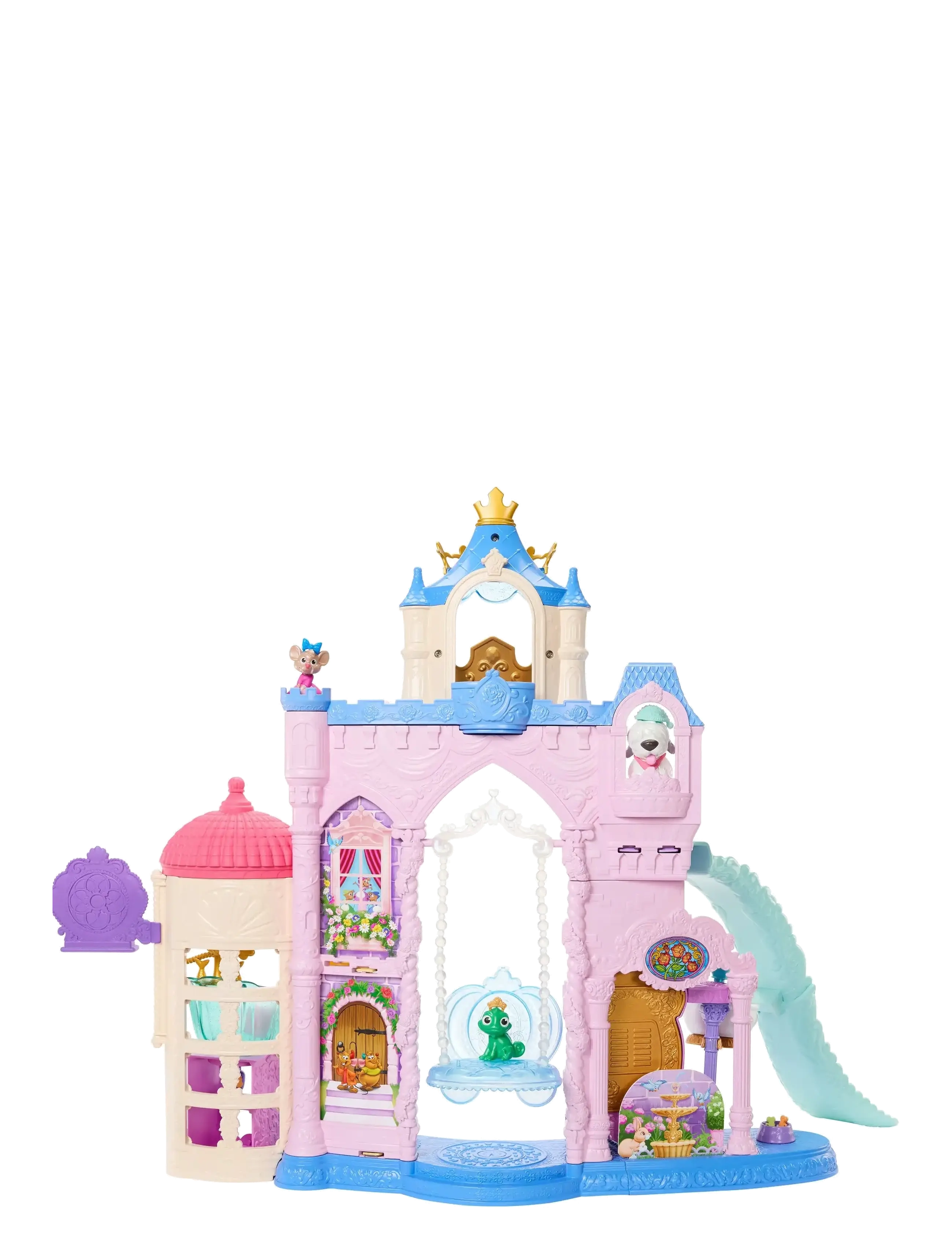 DISNEY PRINCESS Disney Princess Pet Palace Playset With 7 Play Areas, 3 Animal Friends & 20+ Furniture & Accy Patterned - One Size - Kinder