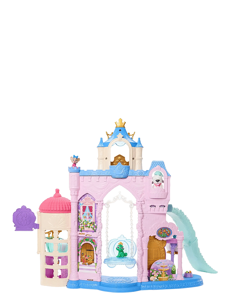 Disney Princess - Disney Princess Pet Palace Playset with 7 Play Areas, 3 Animal Friends & 20+ Furniture & Accy - mängukomplektid - multi color - 1