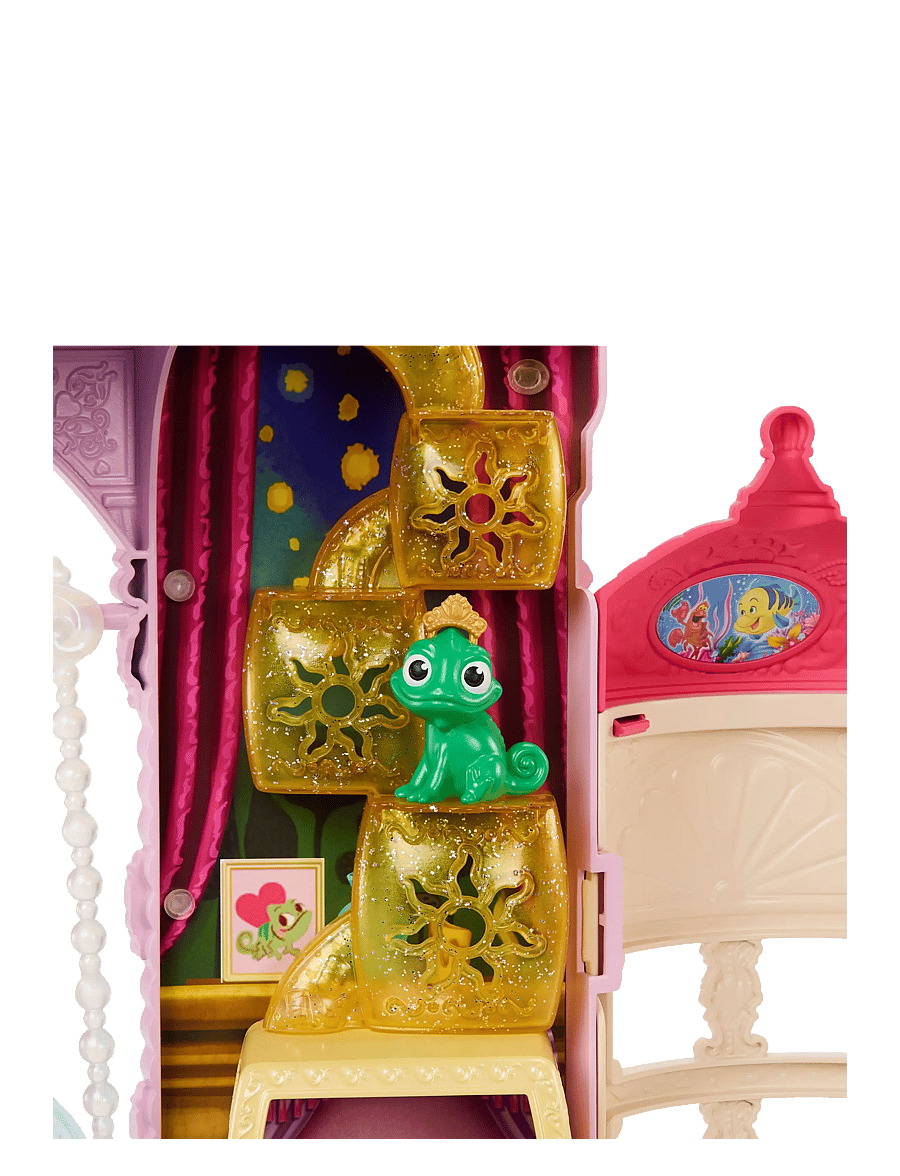 Disney Princess - Disney Princess Pet Palace Playset with 7 Play Areas, 3 Animal Friends & 20+ Furniture & Accy - leikfangasett - multi color - 3