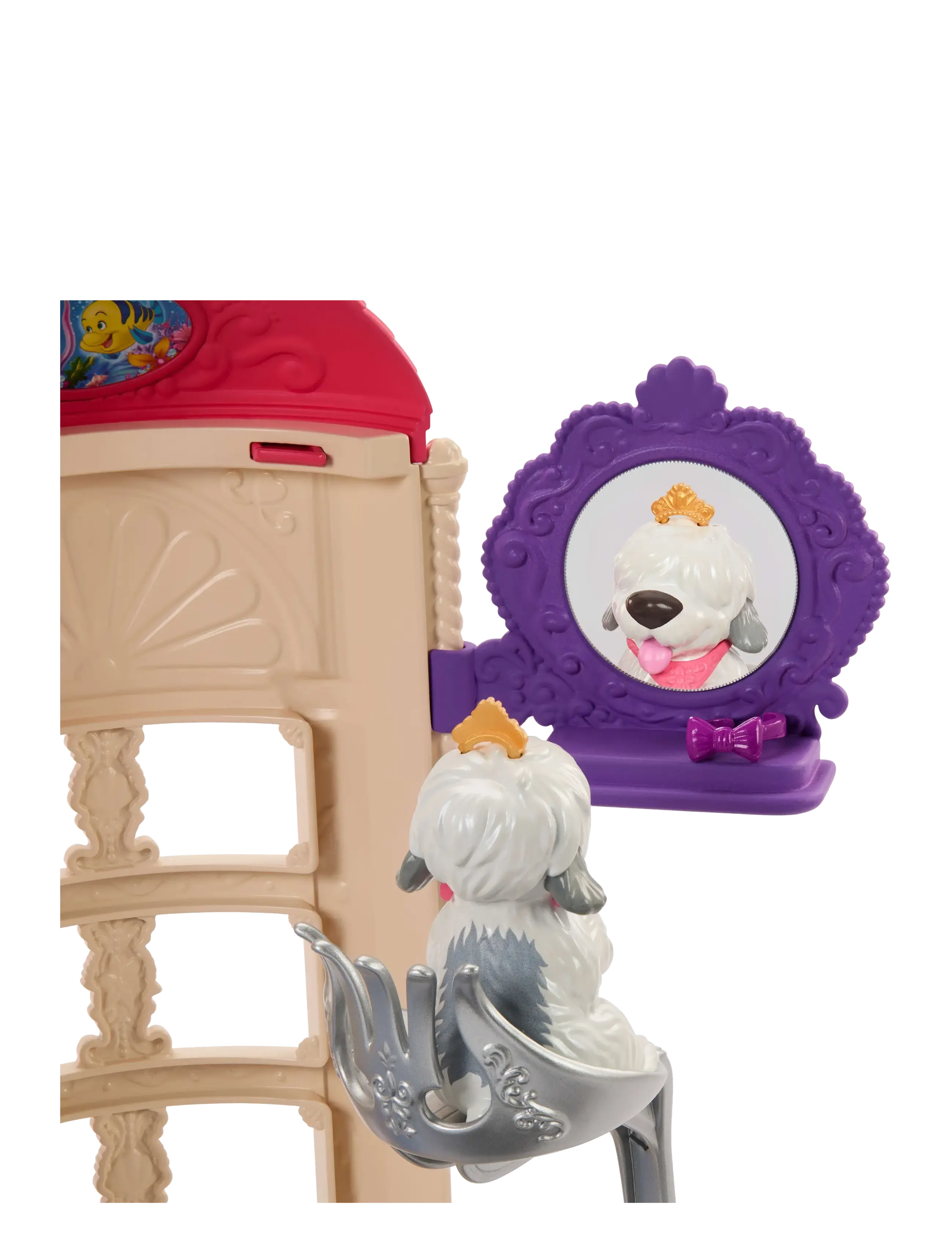 Disney Princess - Disney Princess Pet Palace Playset with 7 Play Areas, 3 Animal Friends & 20+ Furniture & Accy - leksakssets & figurer - multi color - 4