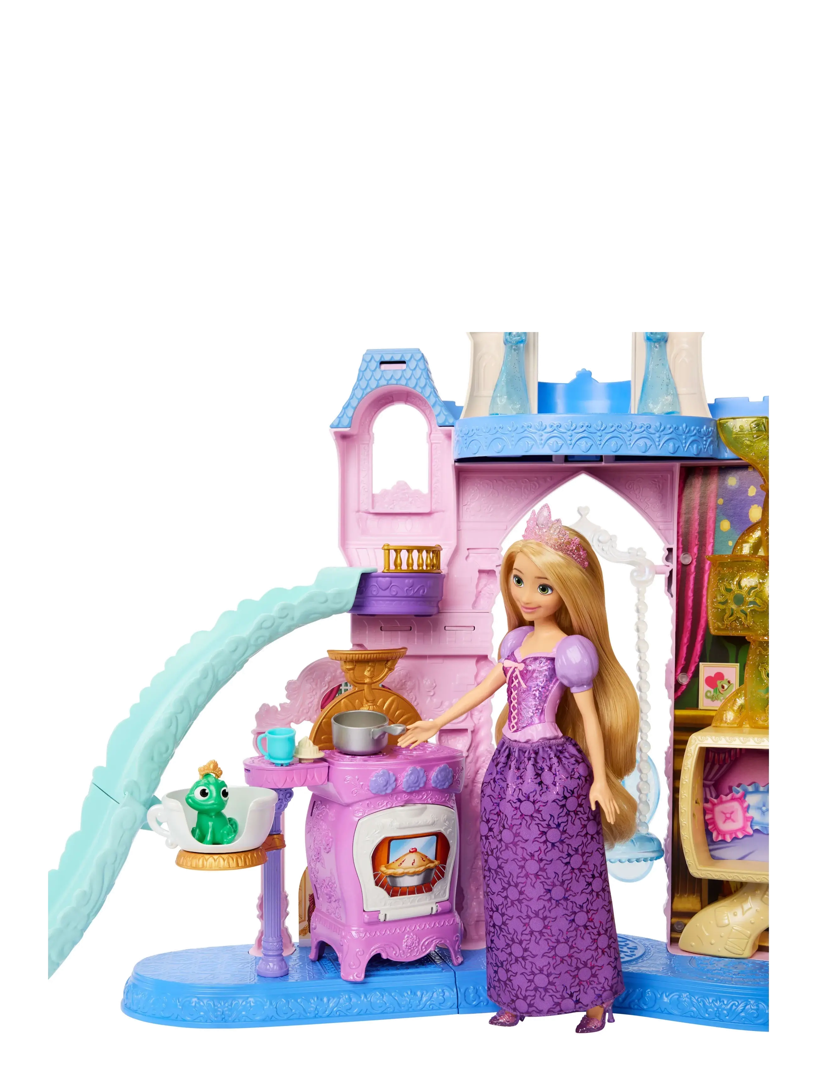 Disney Princess - Disney Princess Pet Palace Playset with 7 Play Areas, 3 Animal Friends & 20+ Furniture & Accy - leikfangasett - multi color - 5