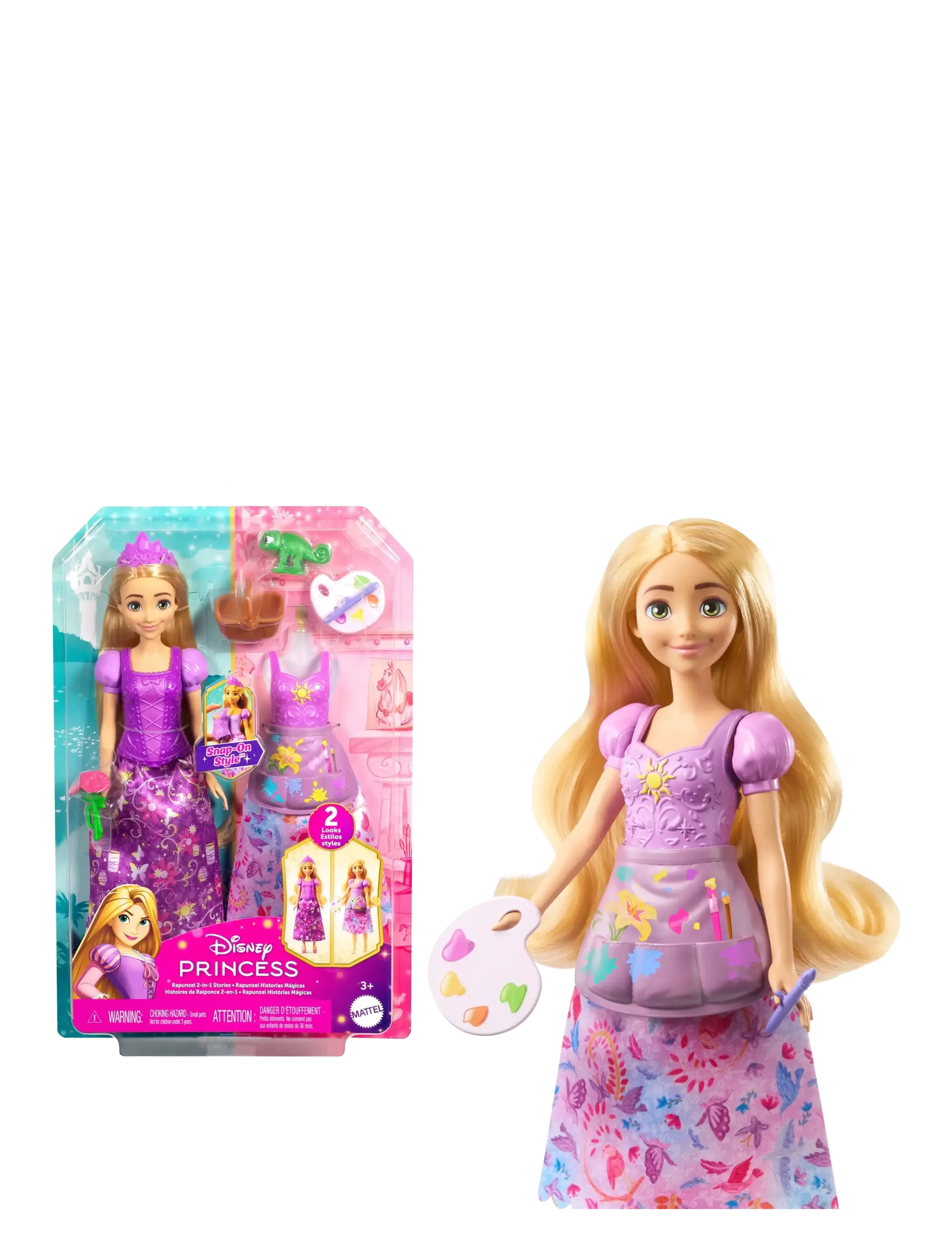 DISNEY PRINCESS Disney Princess Fd Fashion Storytelling Rapunzel Patterned - One Size - Kinder