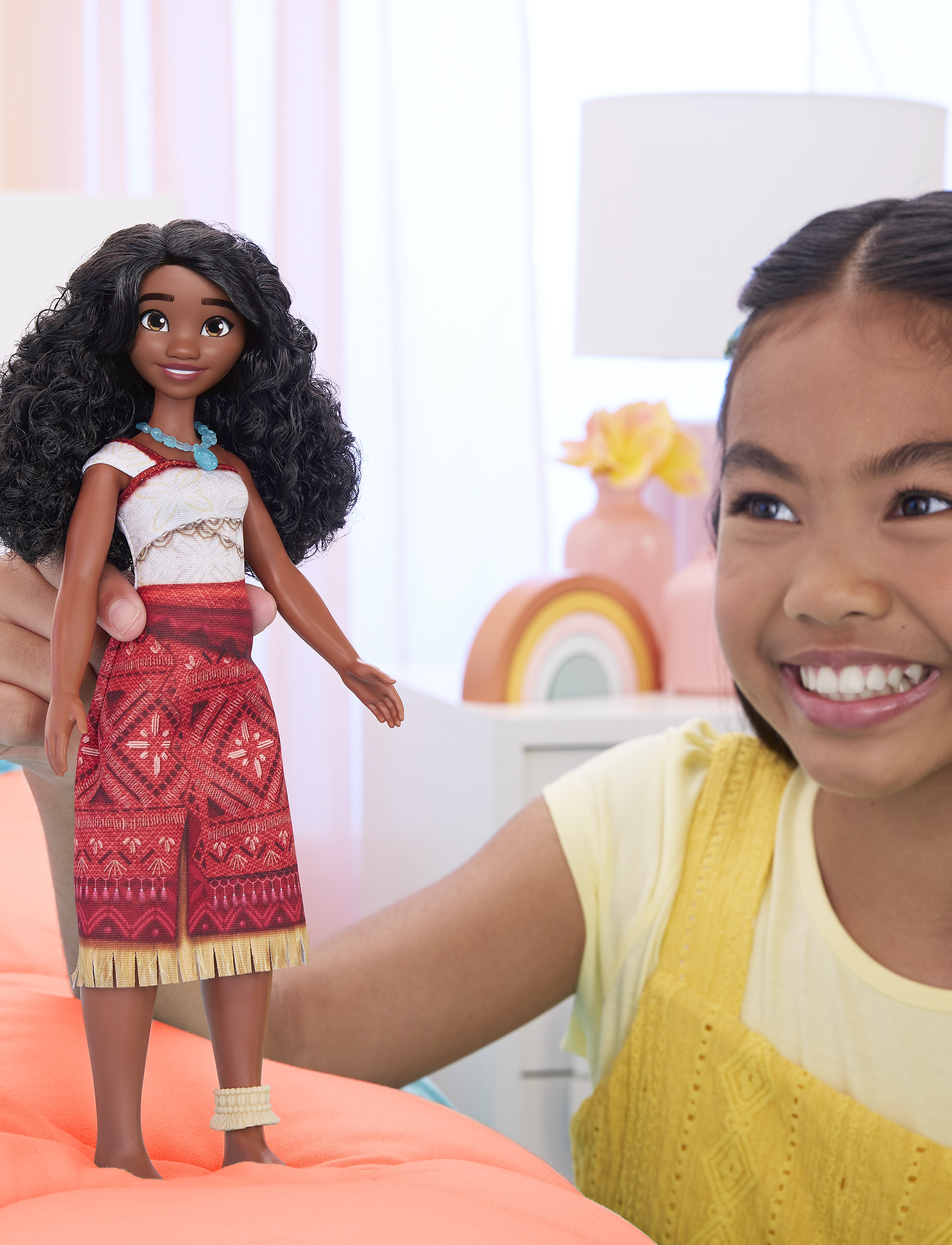 Disney Princess Vaiana 2 Fashion Doll With Accessories & Removable Outfit, Inspired By The Movie, One Size, Dolls Accessories, Mehrfarbig/gemustert -