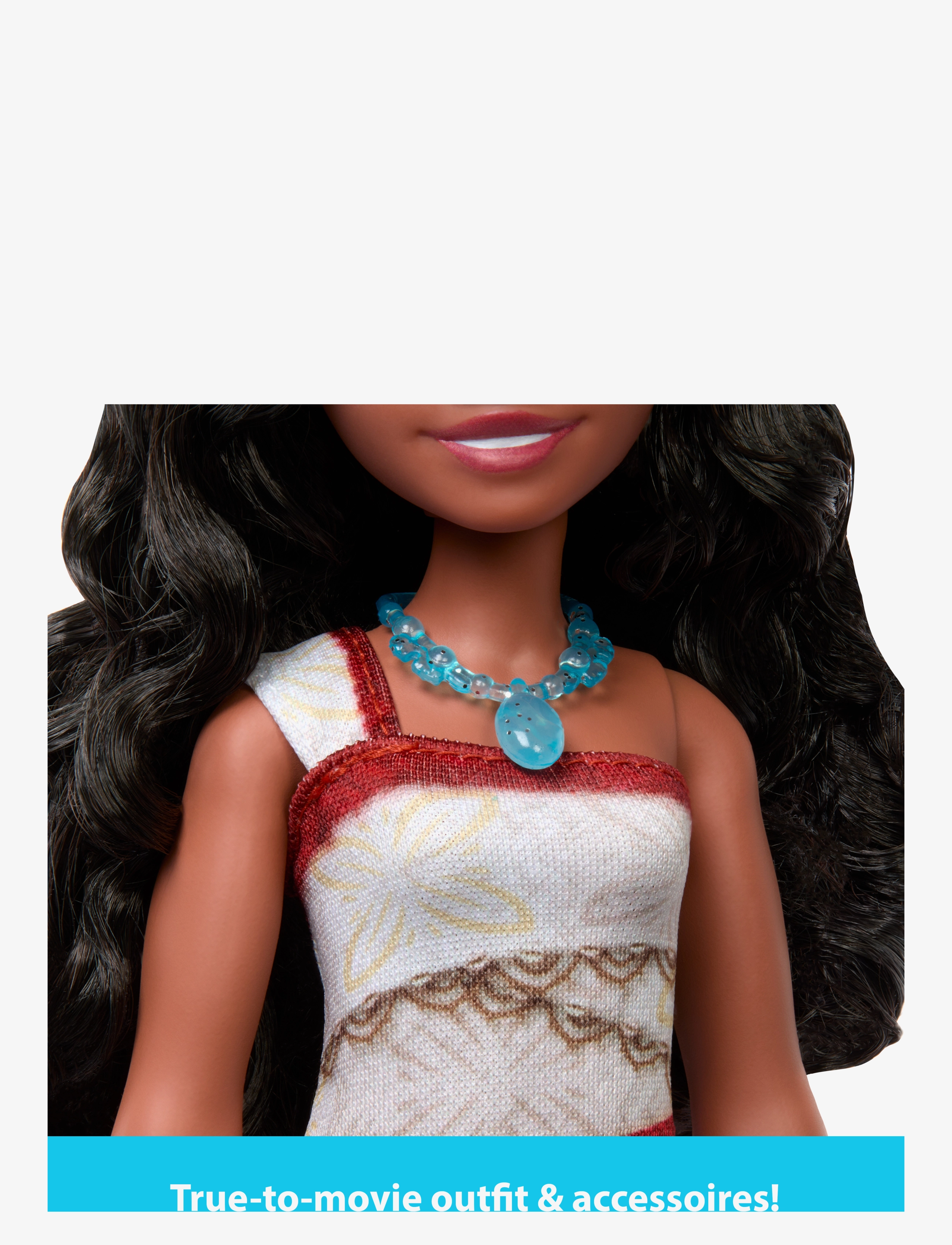 Disney Princess - Disney Vaiana 2 Vaiana Fashion Doll with 2 Accessories & Removable Outfit, Inspired by the Movie - dukker - multicolor - 4