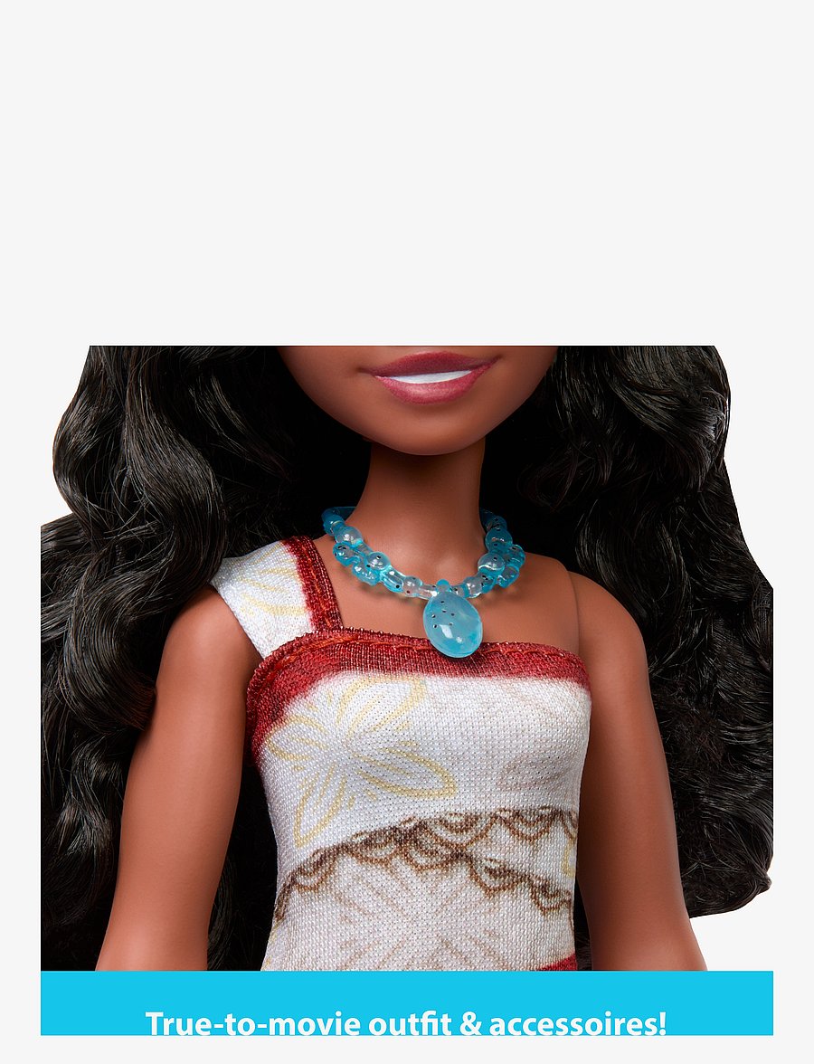 Disney Princess - Disney Vaiana 2 Vaiana Fashion Doll with 2 Accessories & Removable Outfit, Inspired by the Movie - puppen - multicolor - 4