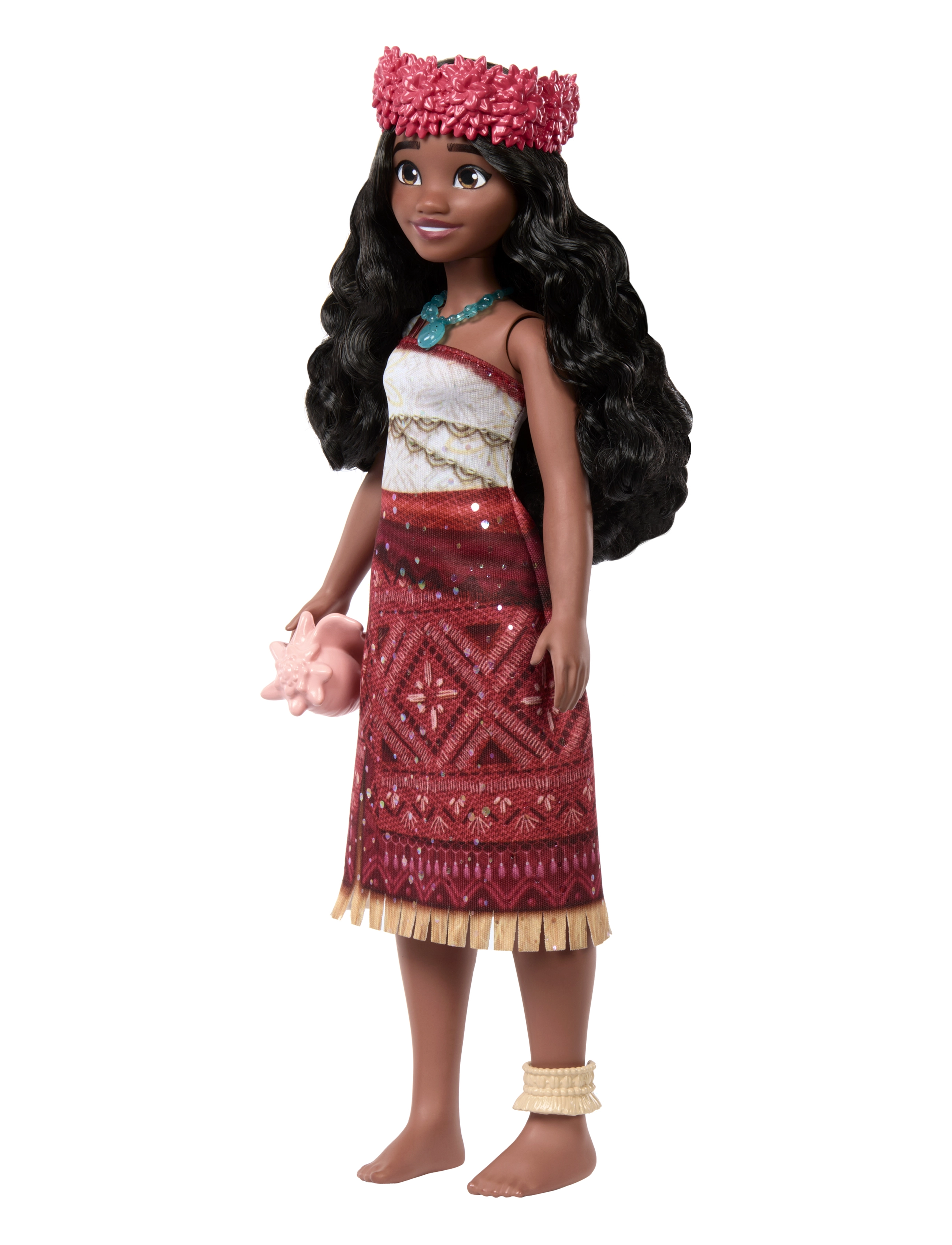 Disney Princess - Disney Vaiana 2 Singing Adventure Vaiana Doll & Accessories, Sings “We’re Back” 4 Languages - dockor - multicolor - 1