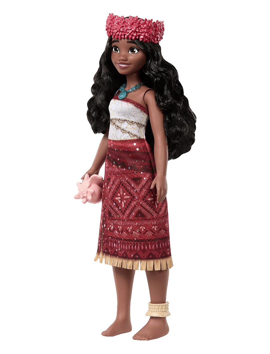 Disney Princess - Disney Vaiana 2 Singing Adventure Vaiana Doll & Accessories, Sings “We’re Back” 4 Languages - dockor - multicolor - 1